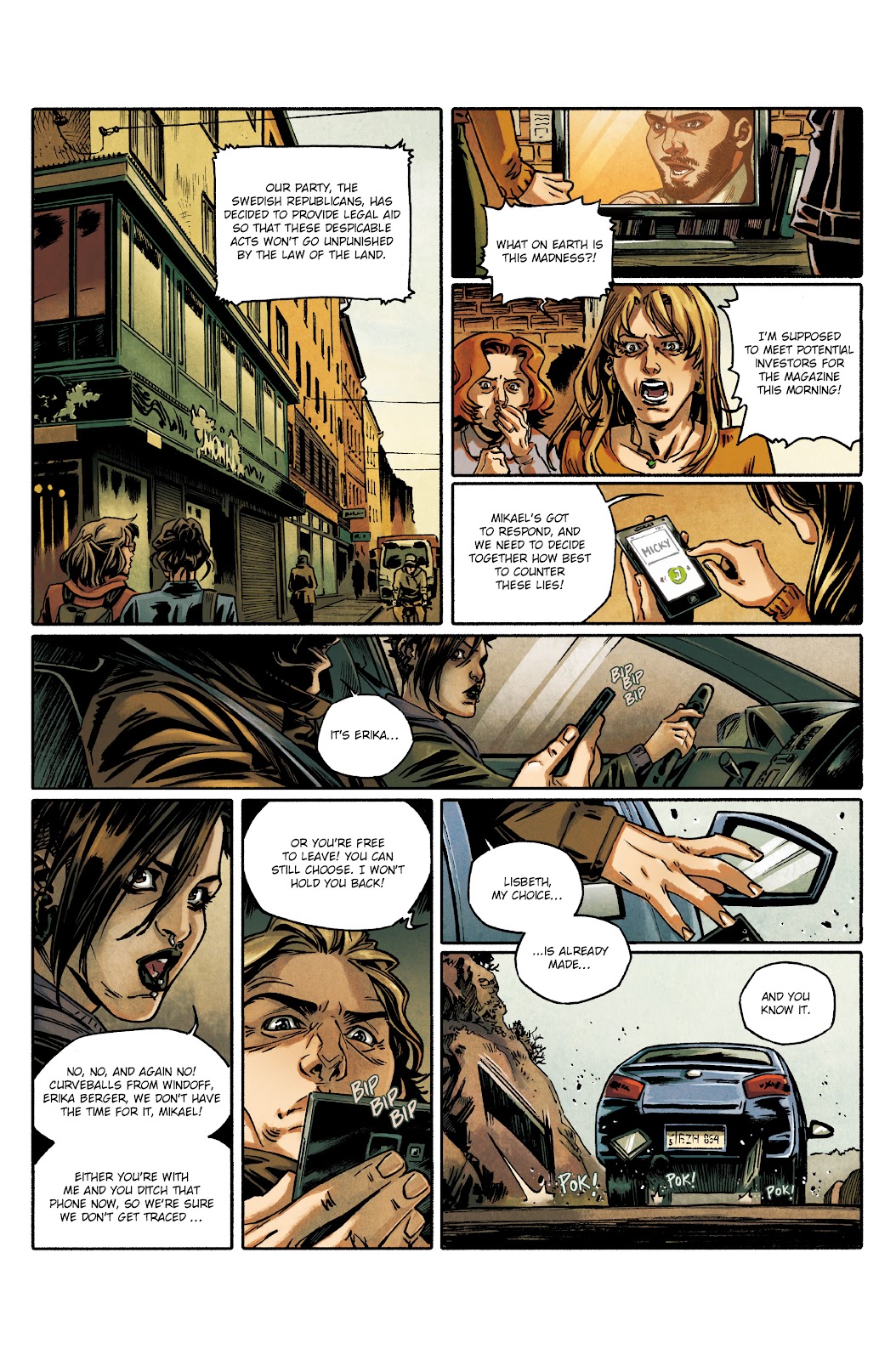 Millennium: The Girl Who Danced With Death issue 2 - Page 24