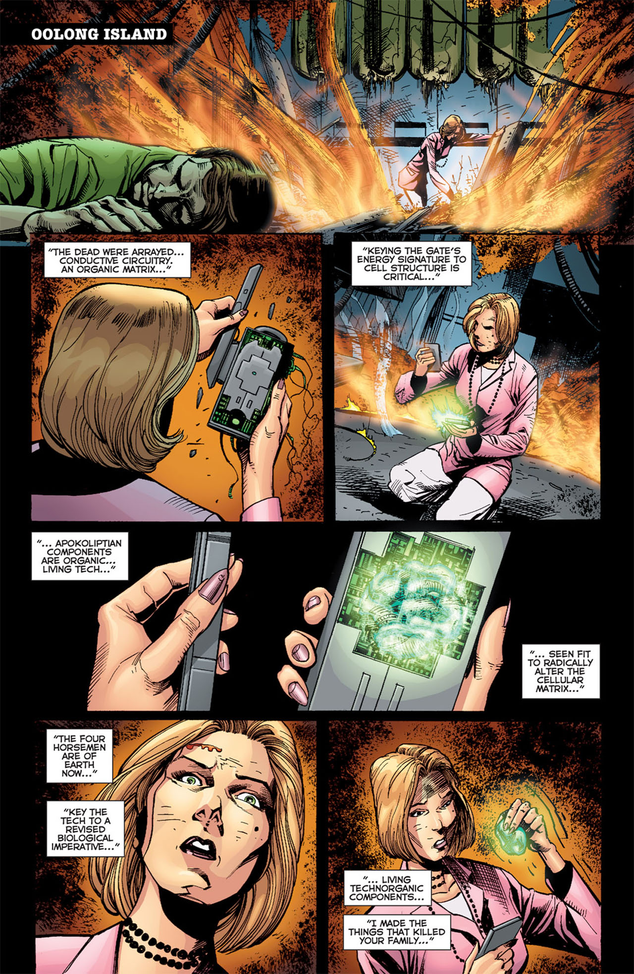Read online 52 Aftermath: The Four Horsemen comic -  Issue #6 - 10