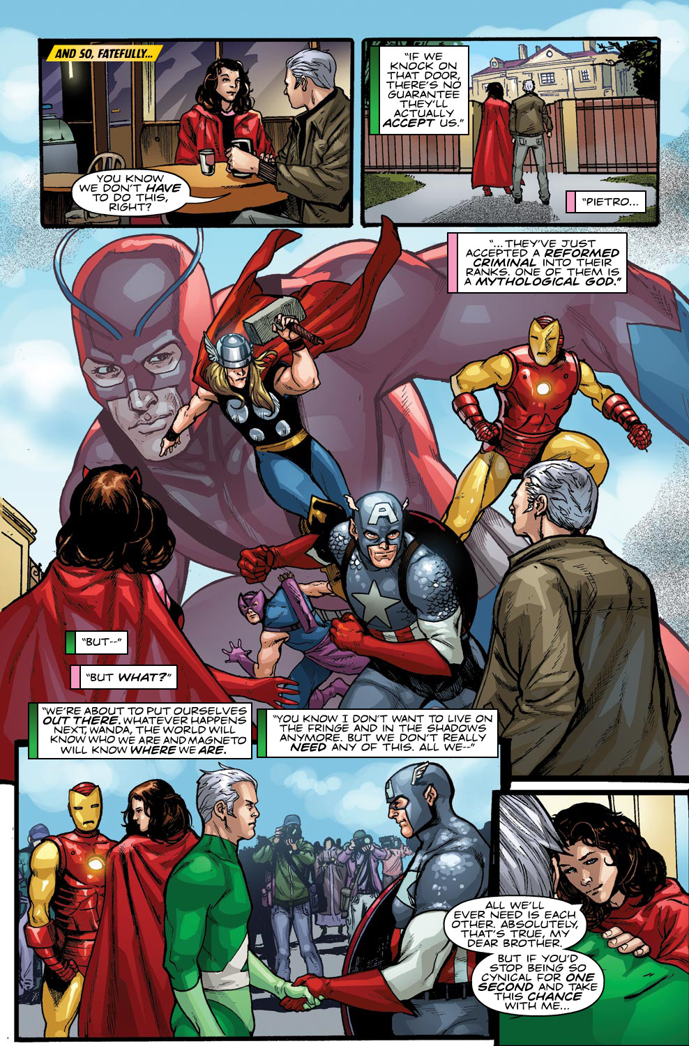 Avengers Origins: The Scarlet Witch & Quicksilver issue Full - Page 31