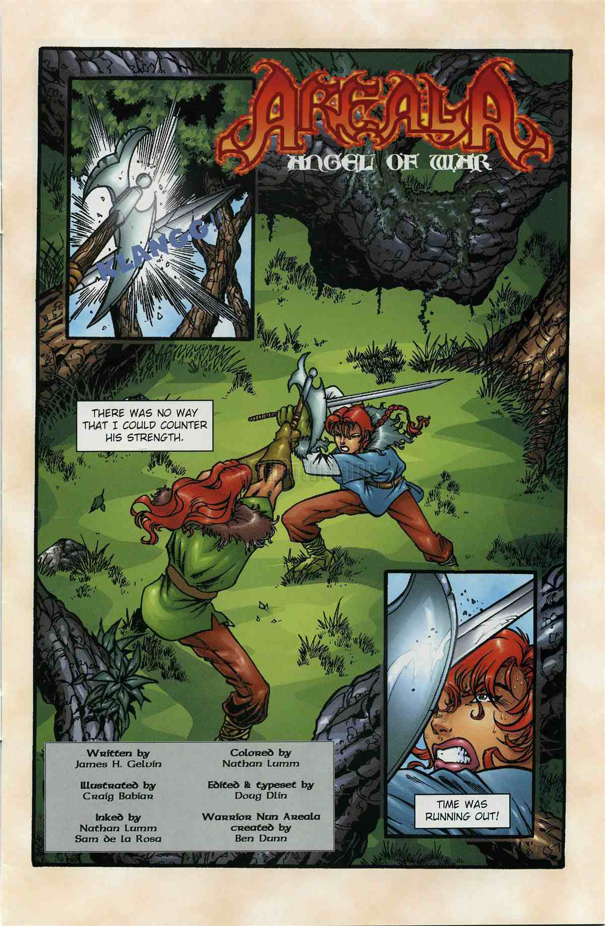 Read online Areala: Angel of War comic -  Issue #2 - 3