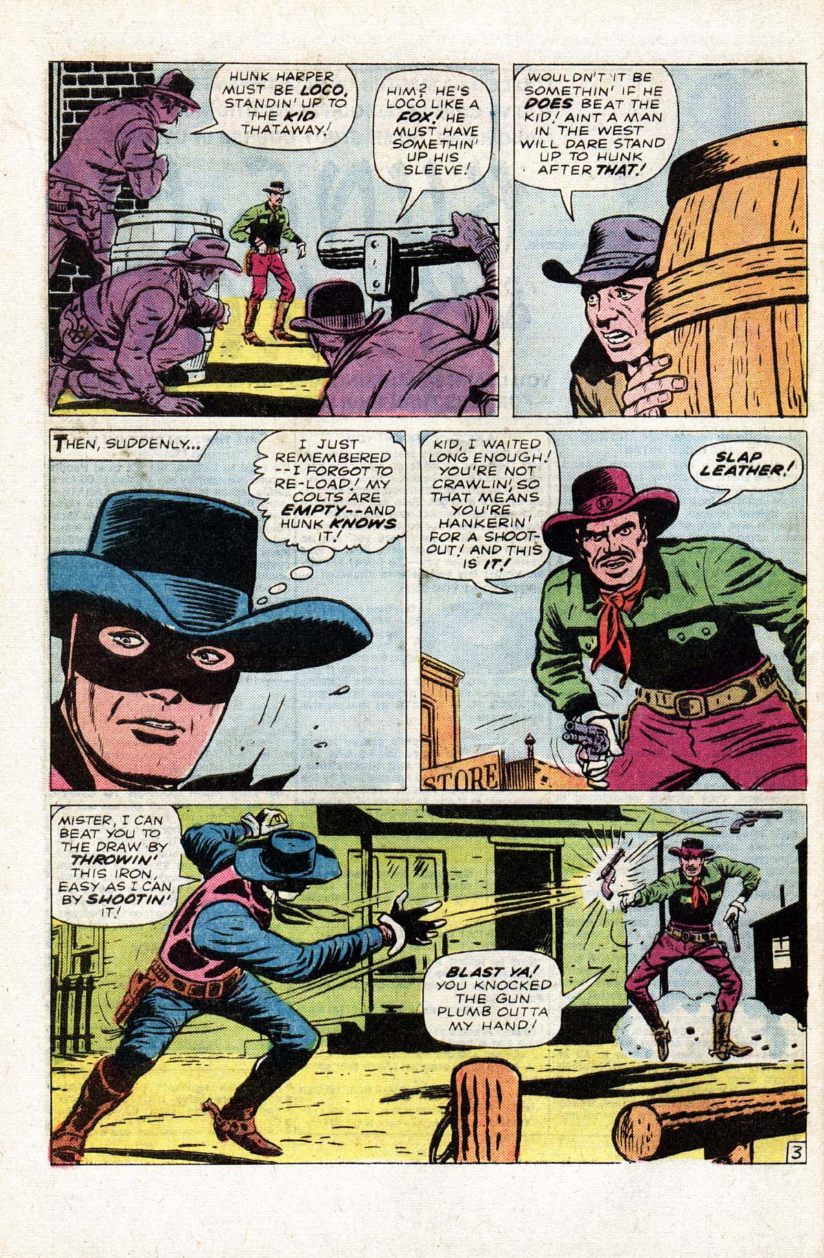 Read online The Mighty Marvel Western comic -  Issue #38 - 21