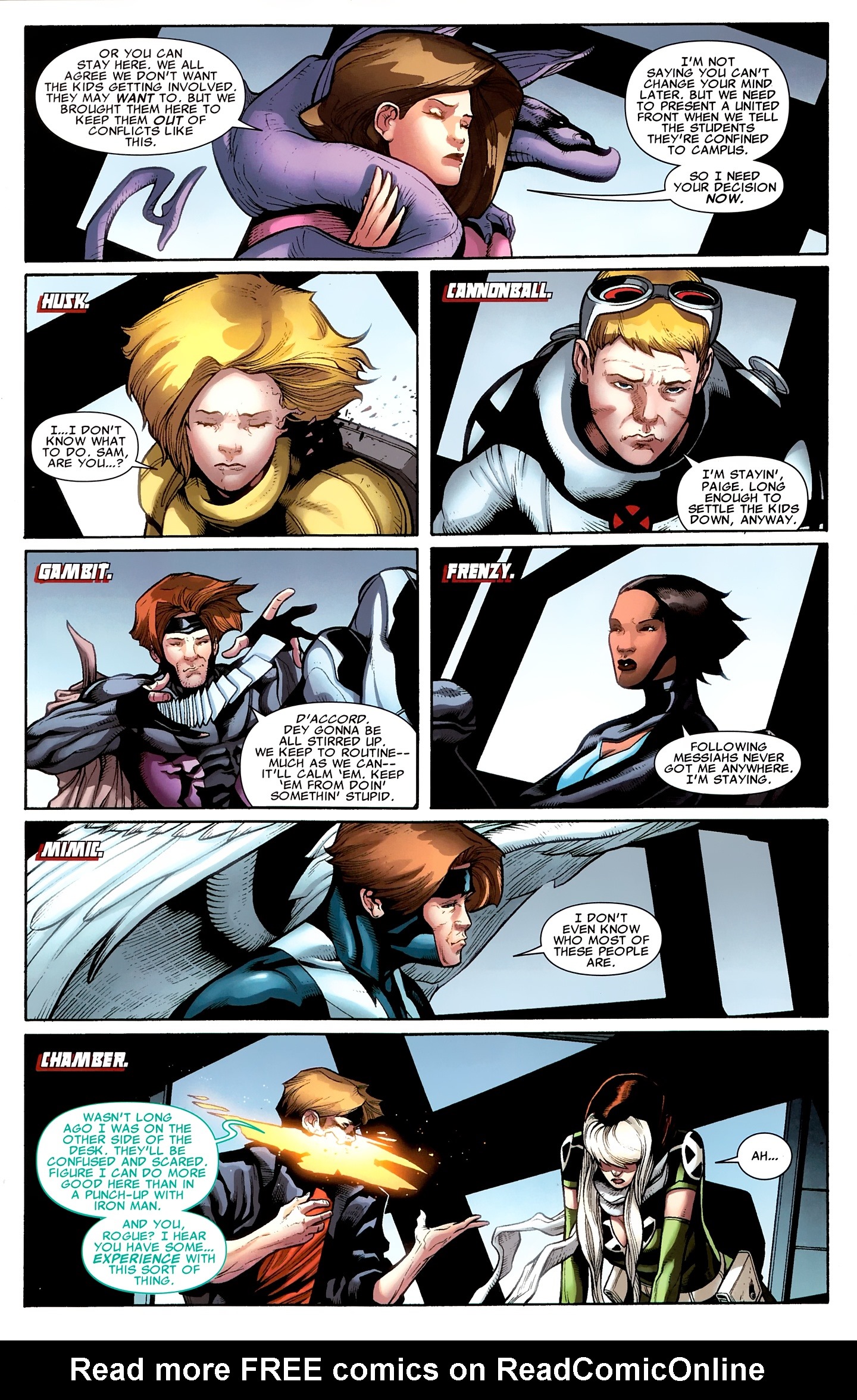 Read online X-Men Legacy (2008) comic -  Issue #266 - 6