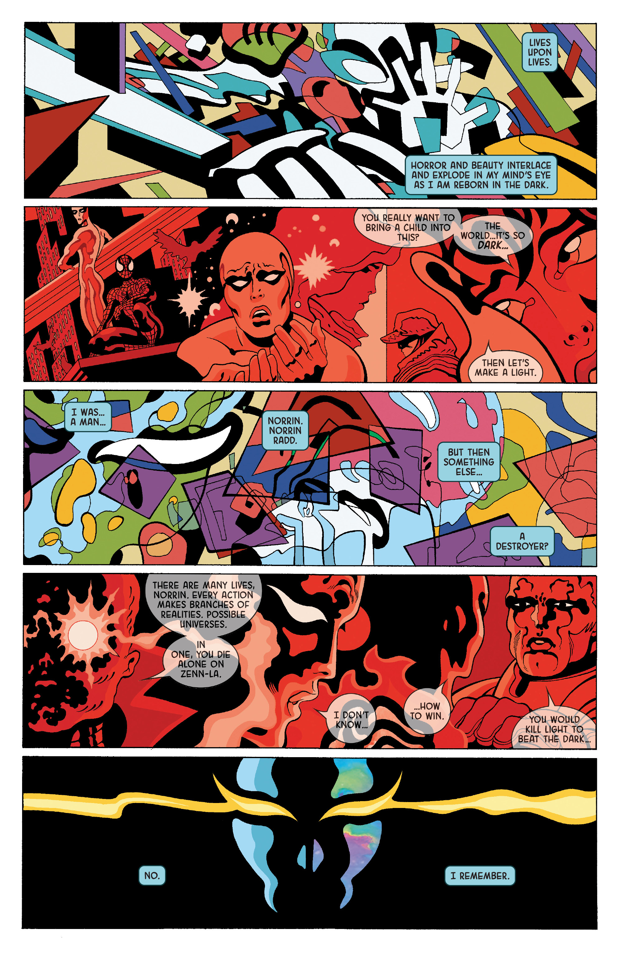 Read online Silver Surfer: Black comic -  Issue #5 - 5