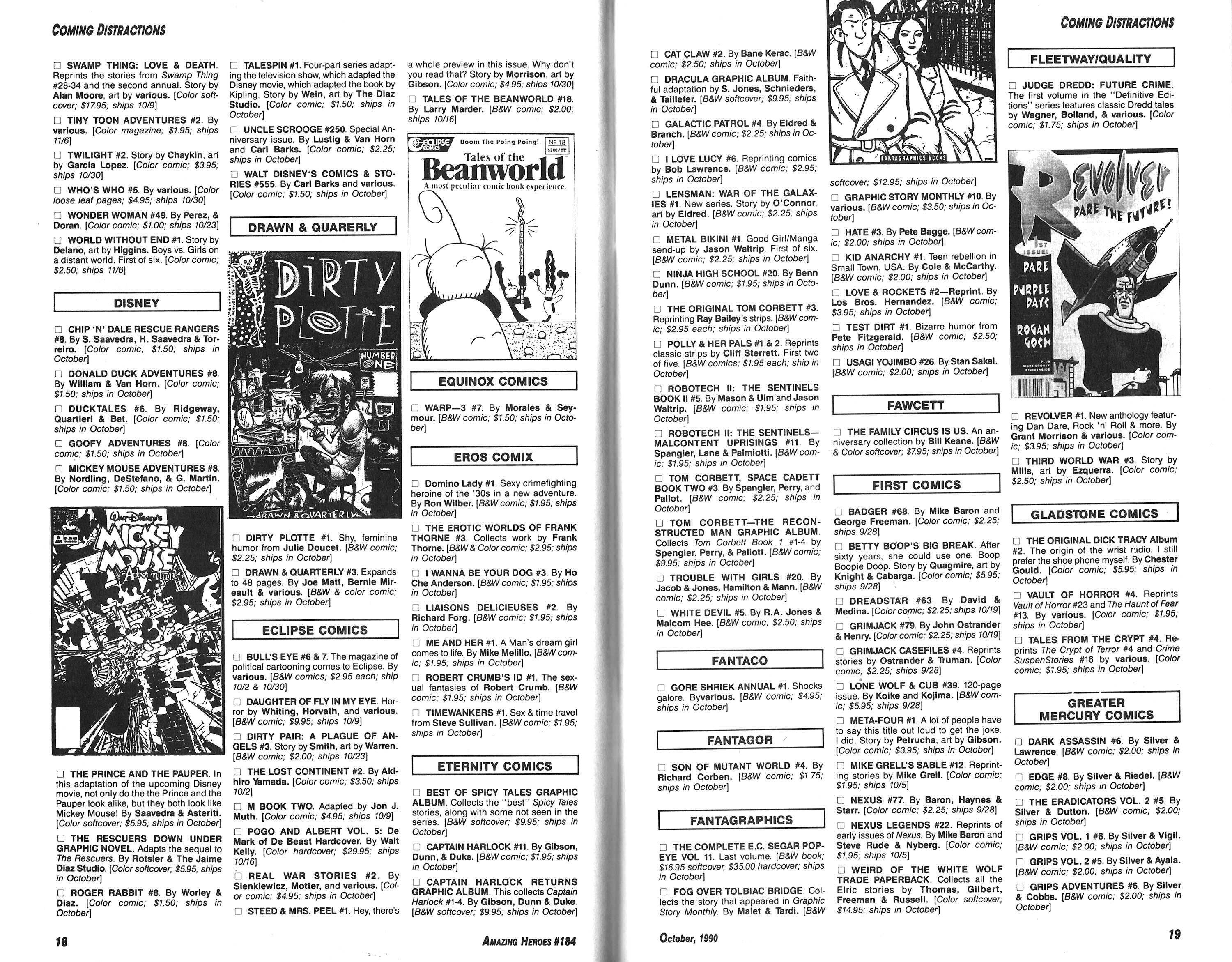 Read online Amazing Heroes comic -  Issue #184 - 10