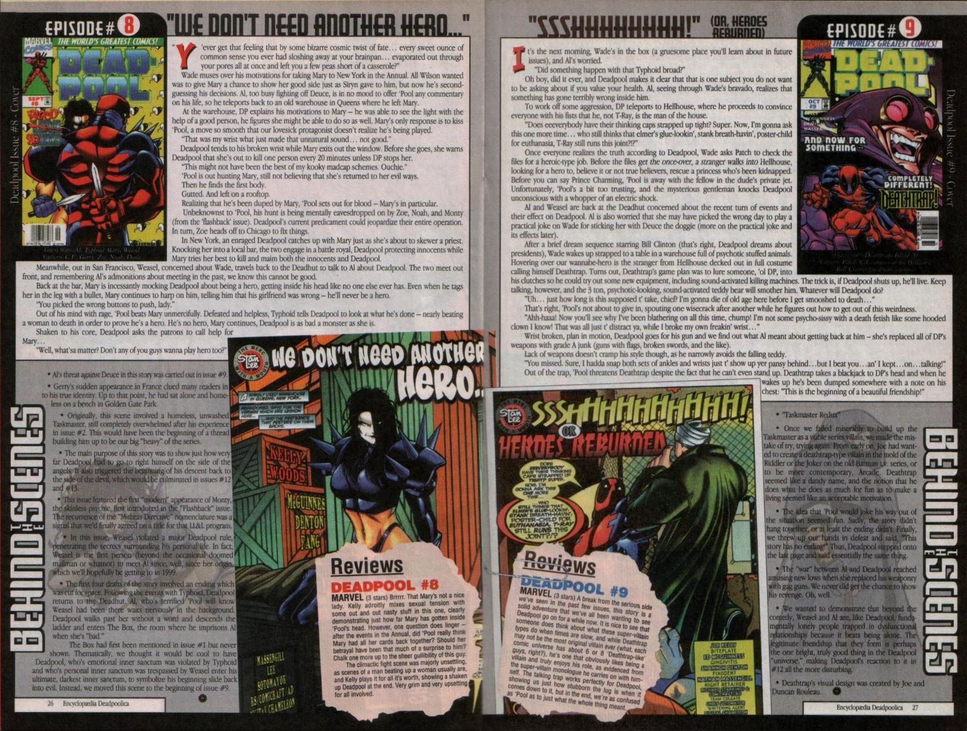 Read online Encyclopædia Deadpoolica comic -  Issue # Full - 18