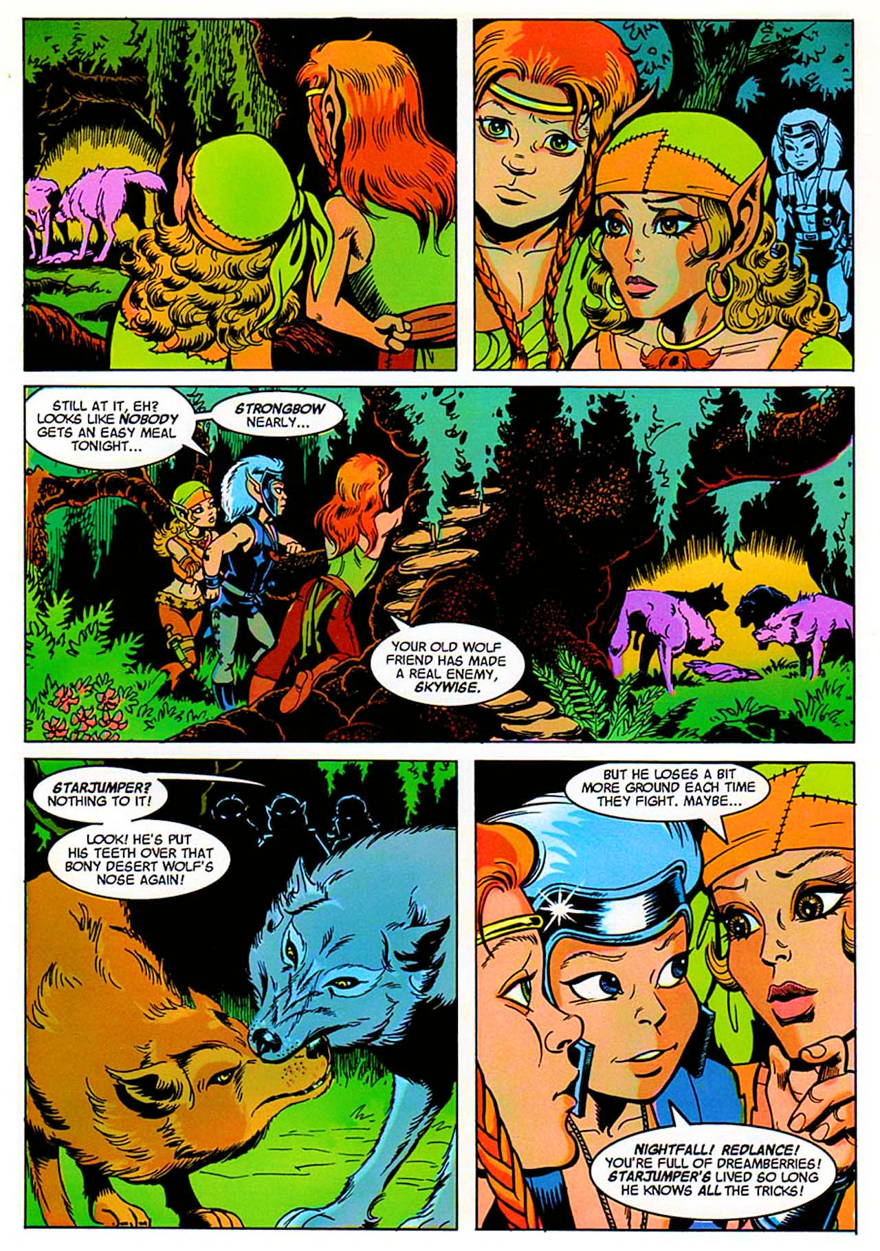 Read online ElfQuest: Kings of the Broken Wheel comic -  Issue #1 - 7