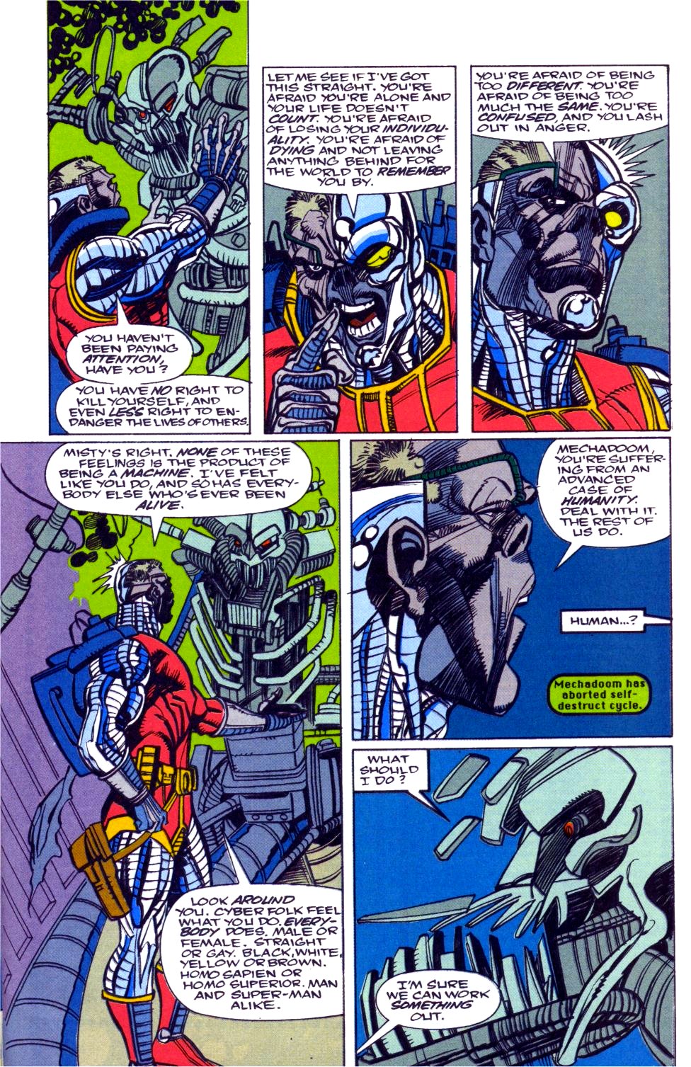 Read online Deathlok (1991) comic -  Issue #5 - 20