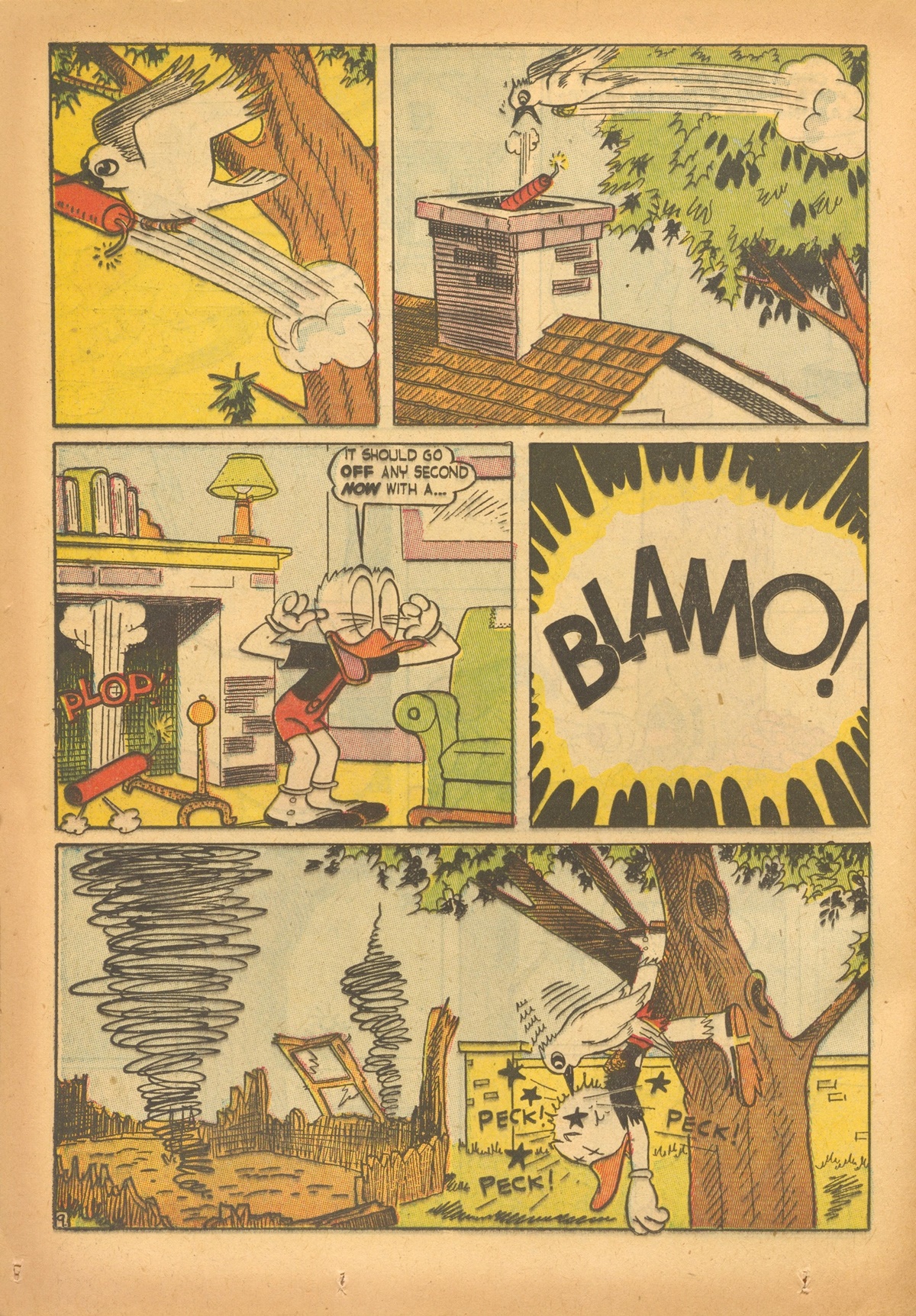 Read online Super Duck Comics comic -  Issue #16 - 36