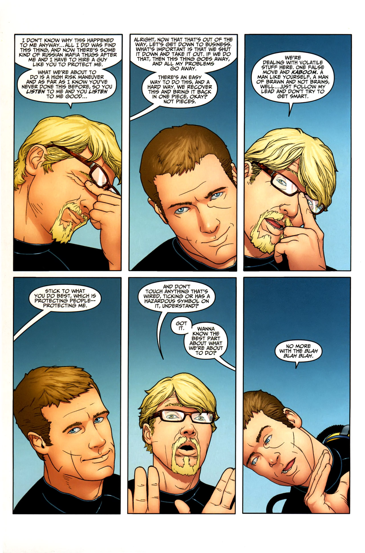 Read online Human Target (2010) comic -  Issue #4 - 19