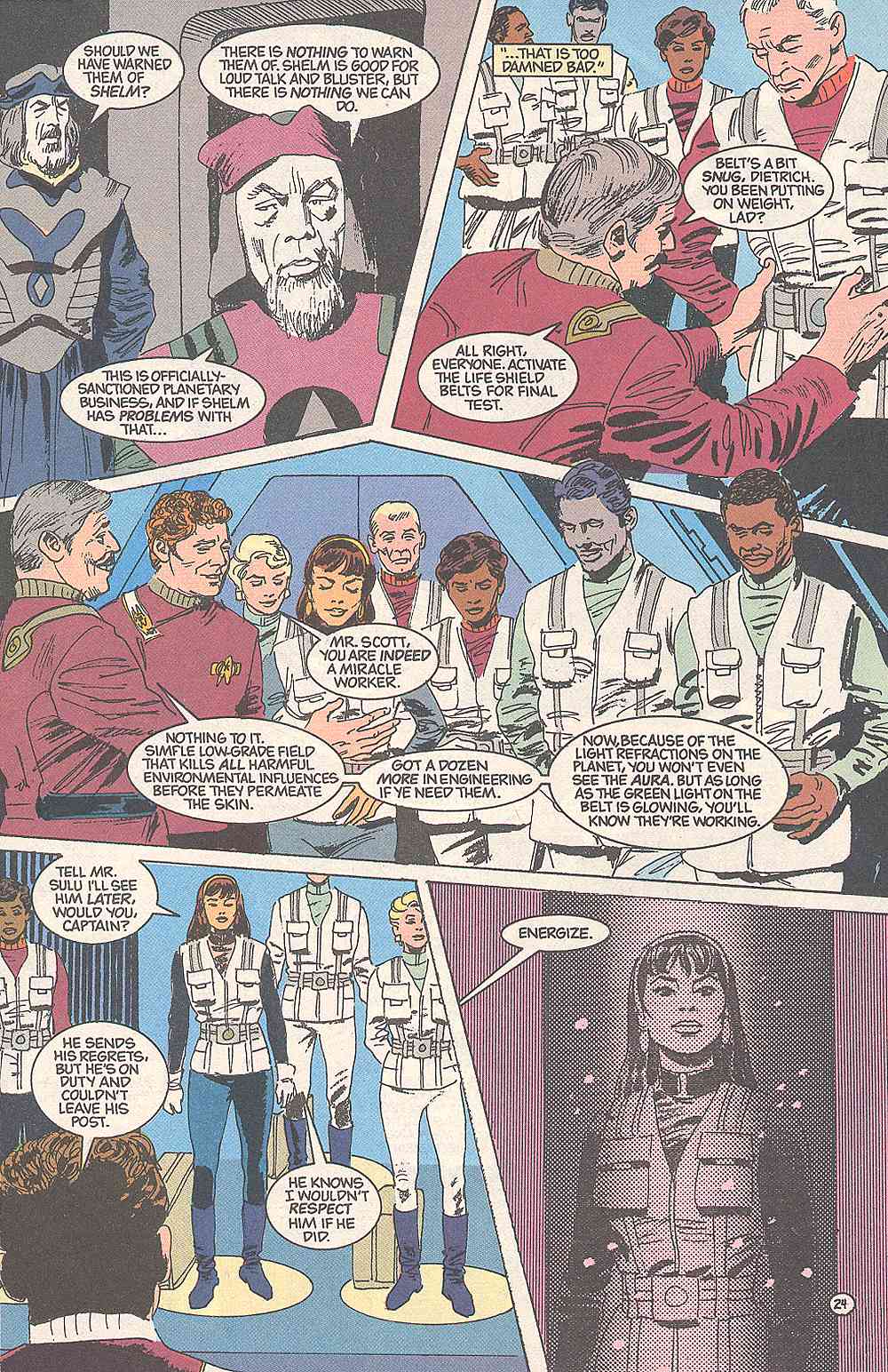 Read online Star Trek (1989) comic -  Issue # _Annual 1 - 27