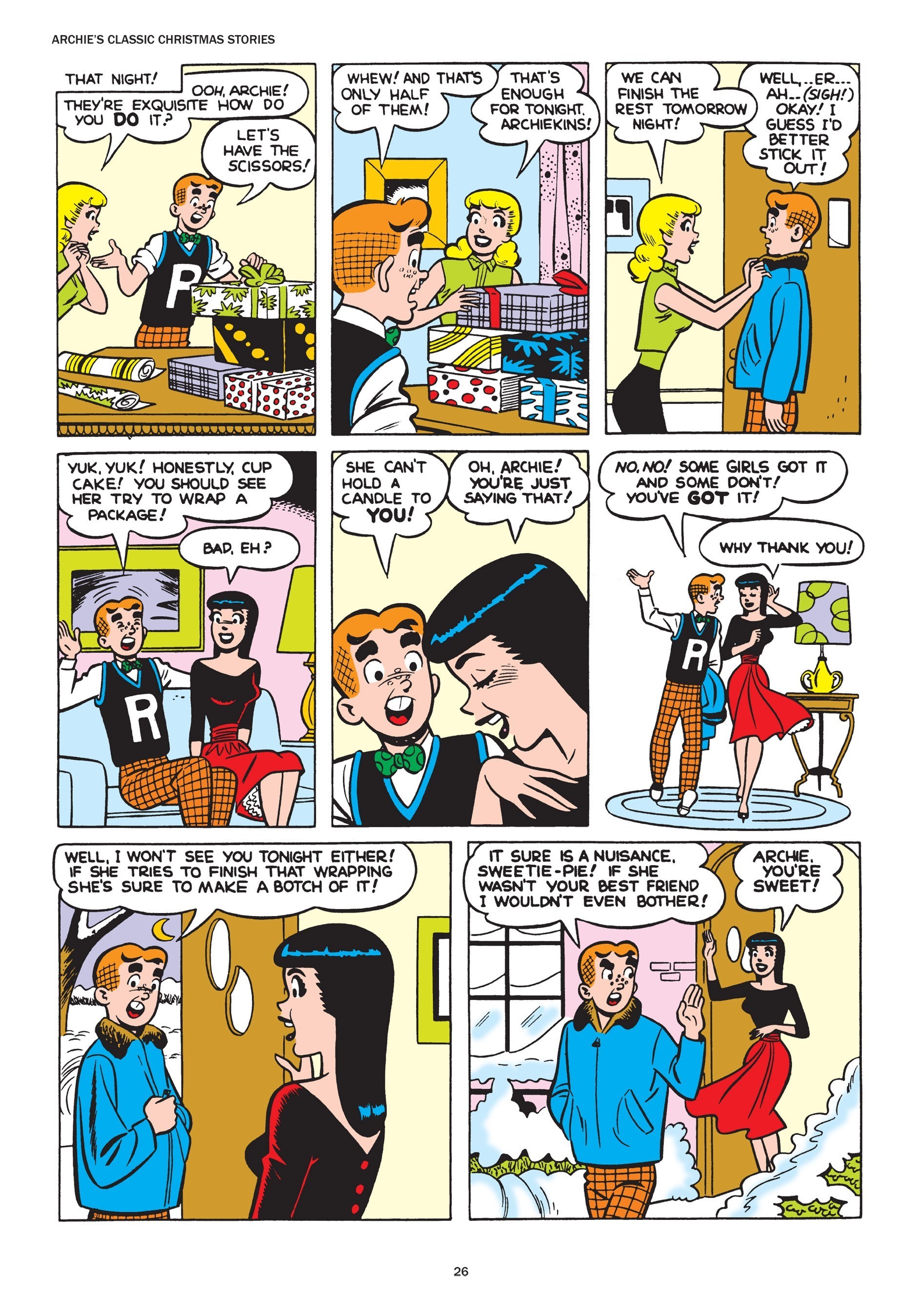 Read online Archie's Classic Christmas Stories comic -  Issue # TPB - 27
