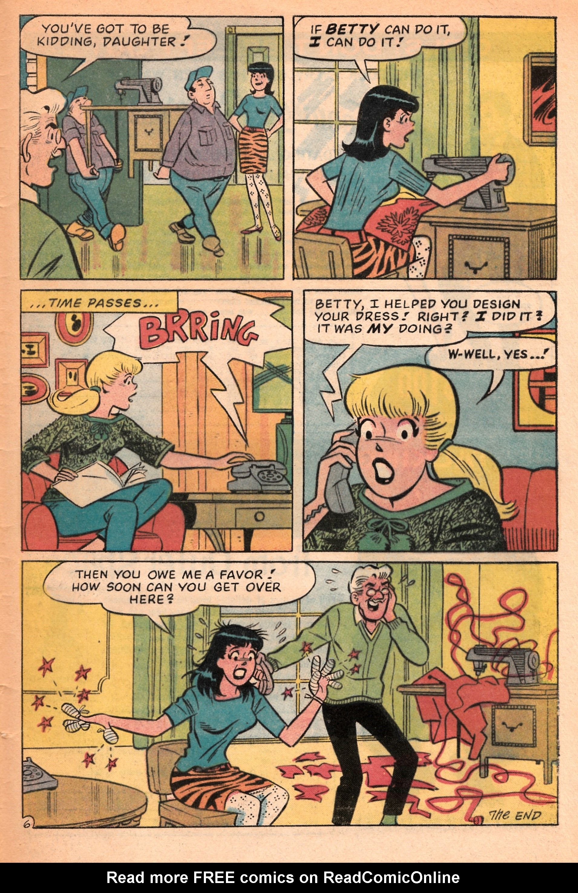 Read online Betty and Me comic -  Issue #6 - 33