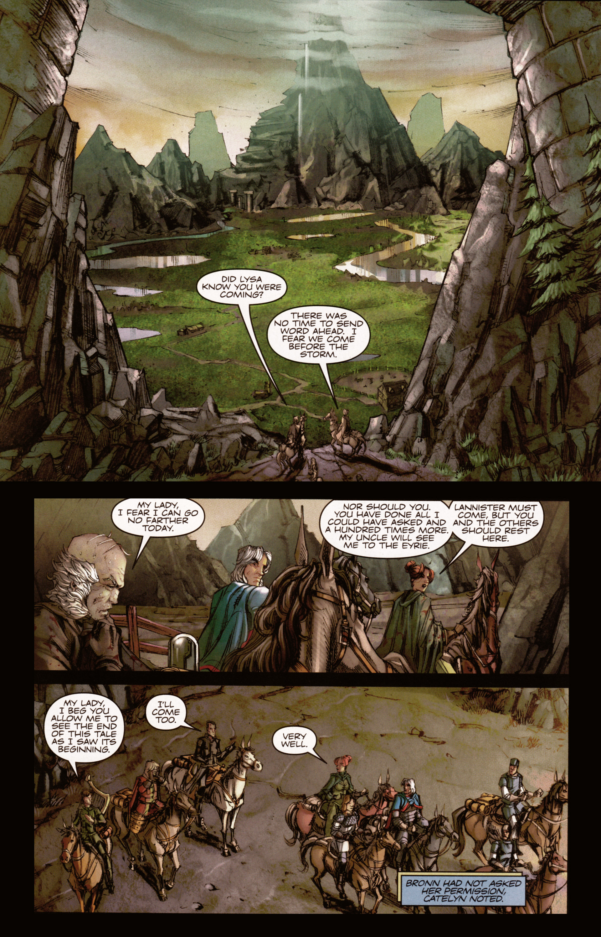 Read online A Game Of Thrones comic -  Issue #11 - 6