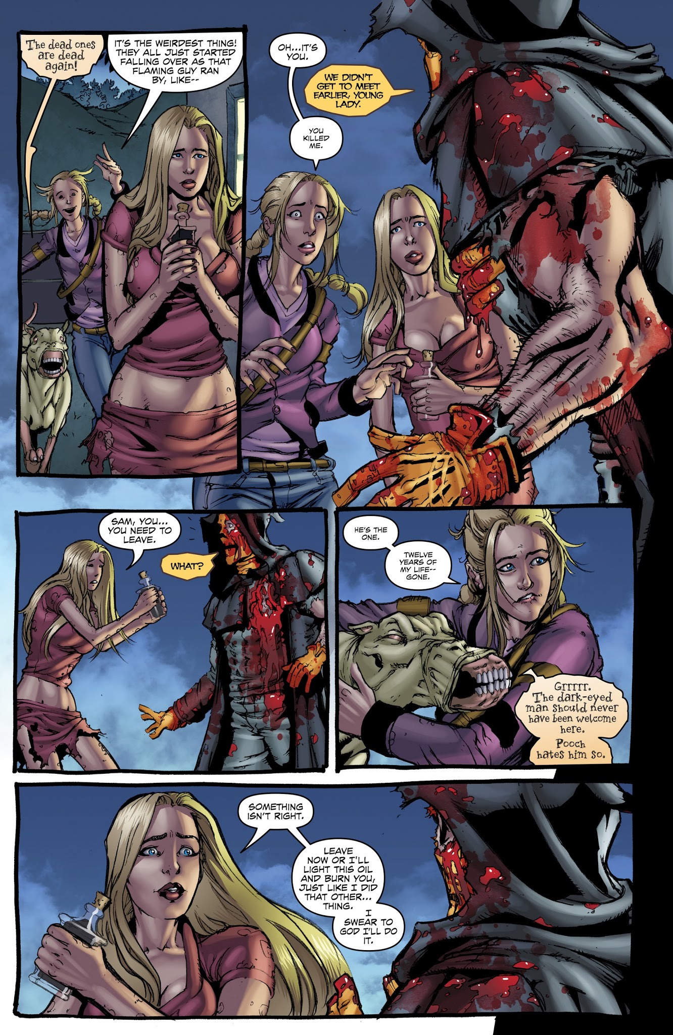 Read online Hack/Slash Omnibus comic -  Issue # TPB 4 - 139