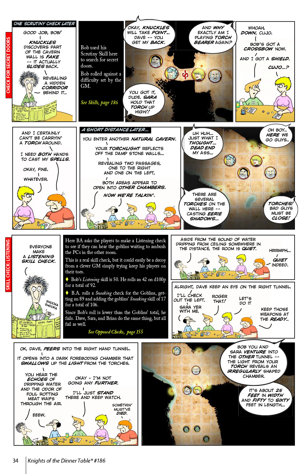 Read online Knights of the Dinner Table comic -  Issue #186 - 36