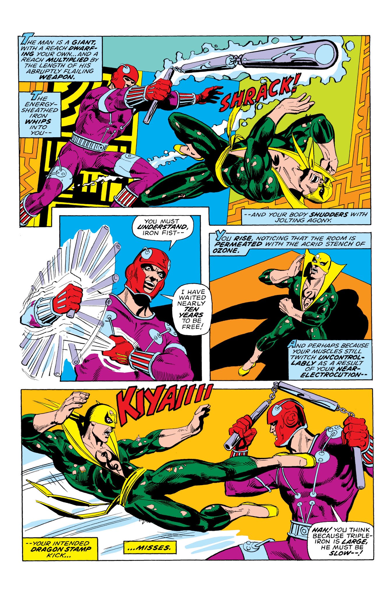 Read online Marvel Masterworks: Iron Fist comic -  Issue # TPB 1 (Part 1) - 65