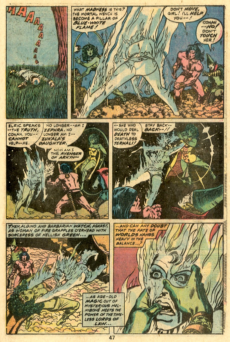 Read online Giant-Size Conan comic -  Issue #5 - 49