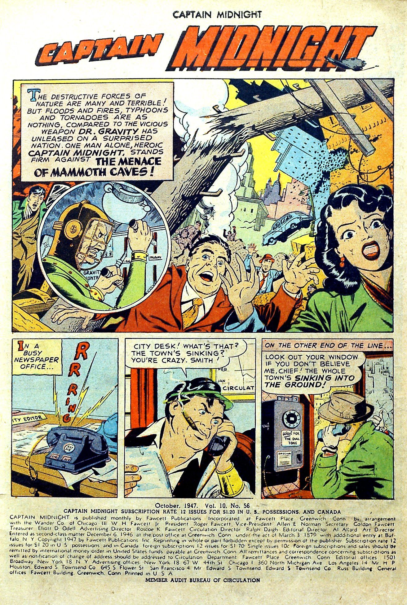 Read online Captain Midnight (1942) comic -  Issue #56 - 3