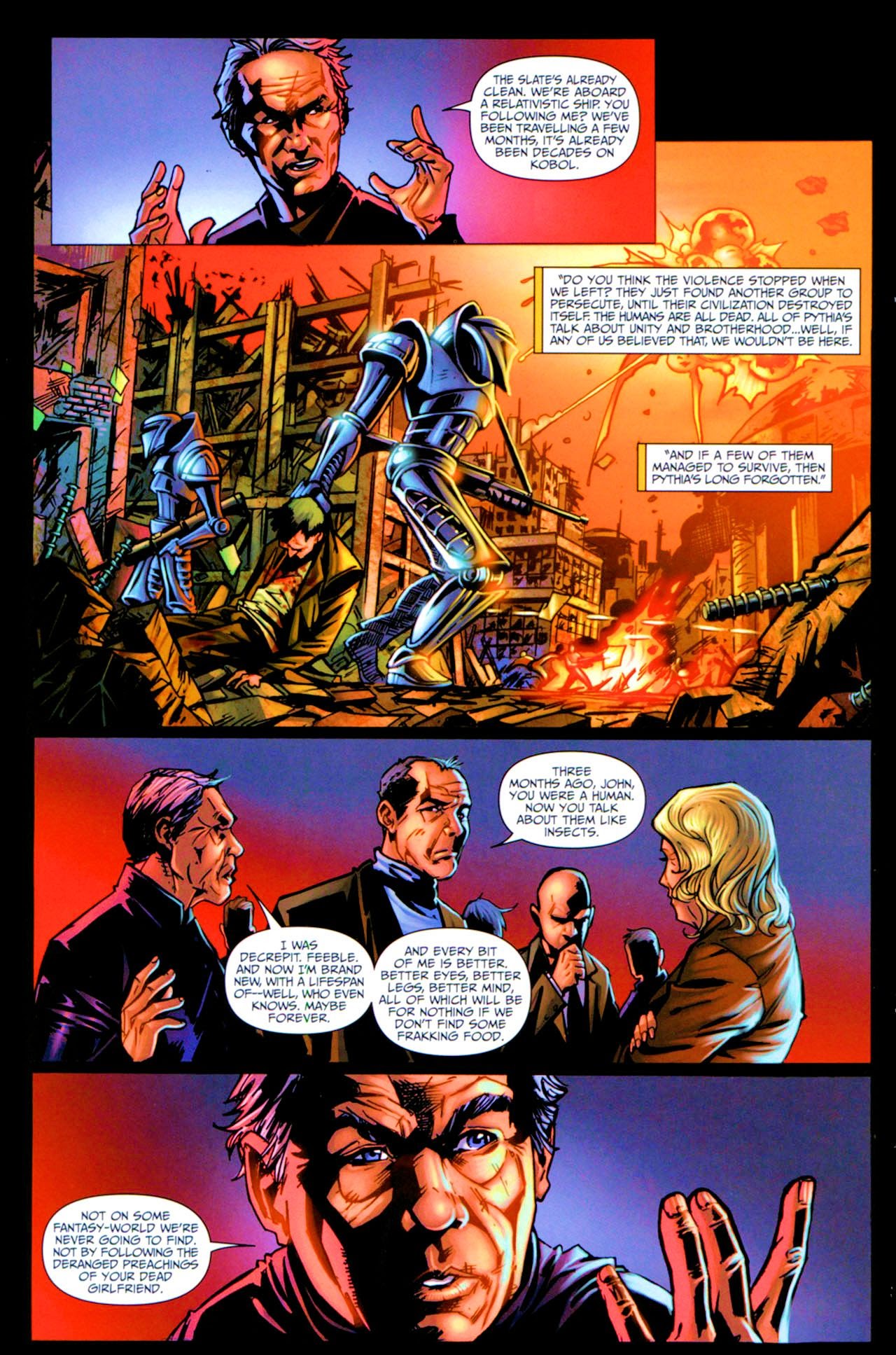 Read online Battlestar Galactica: The Final Five comic -  Issue #2 - 8
