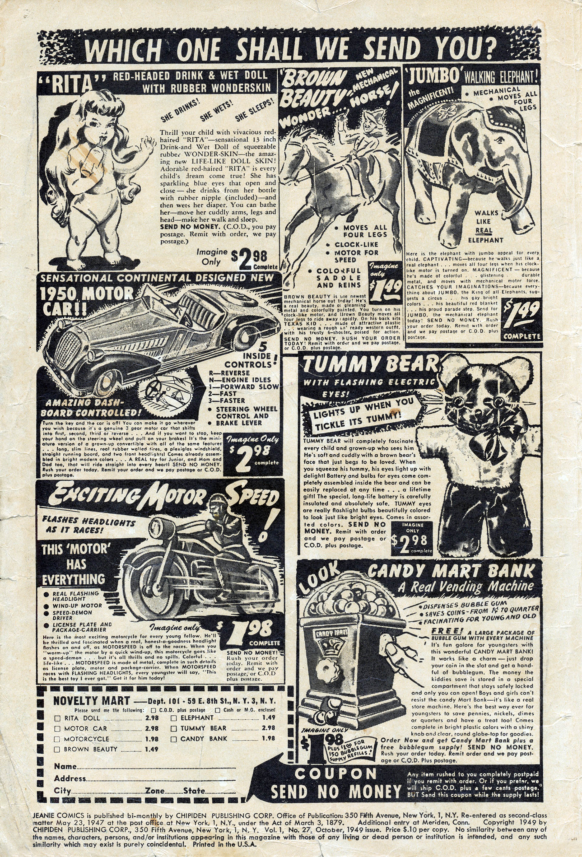 Read online Jeanie Comics comic -  Issue #27 - 2