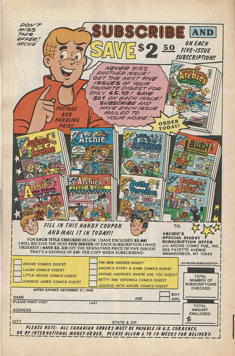 Read online Archie Giant Series Magazine comic -  Issue #596 - 10