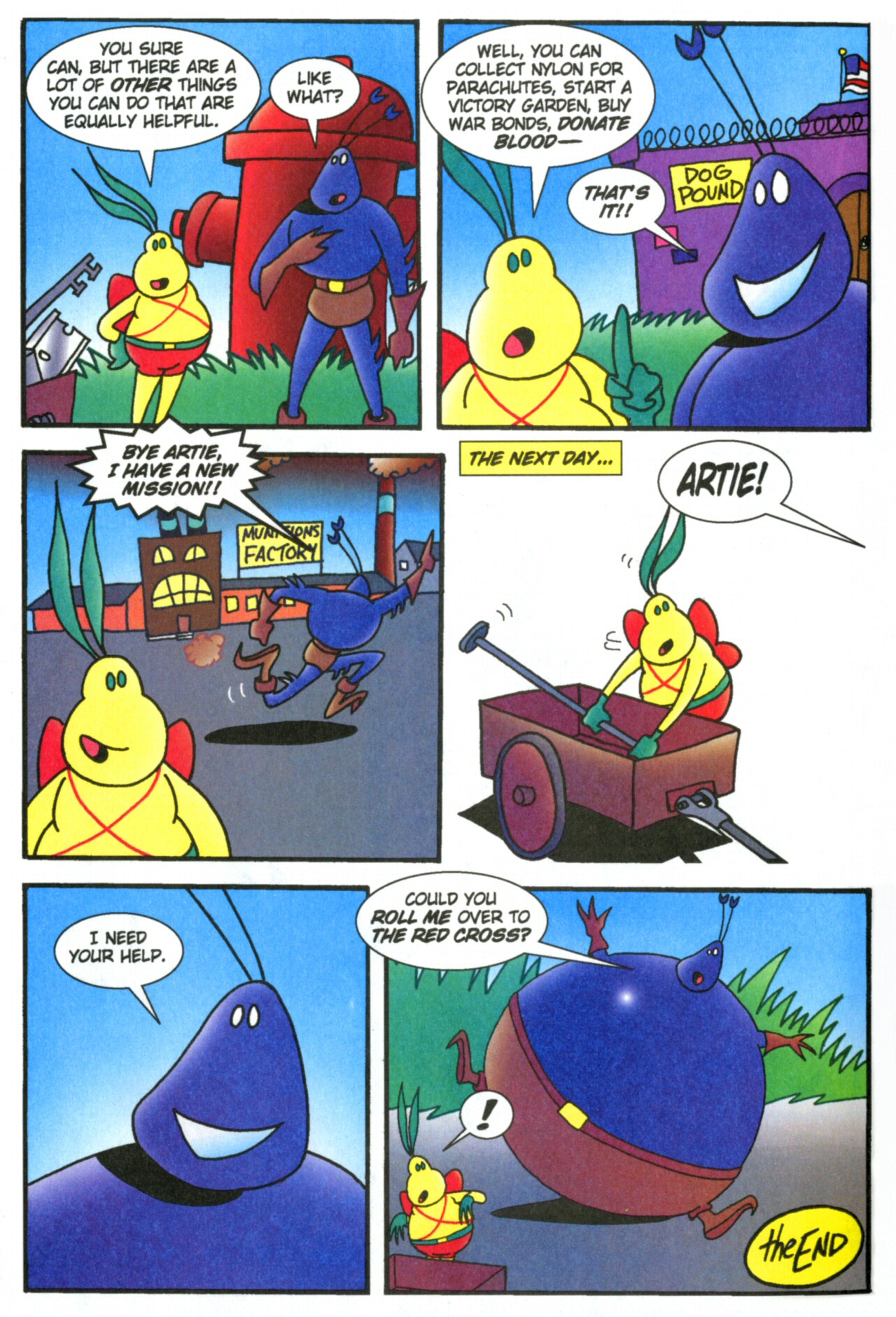 Read online The Tick's Golden Age Comic comic -  Issue #1 - 15