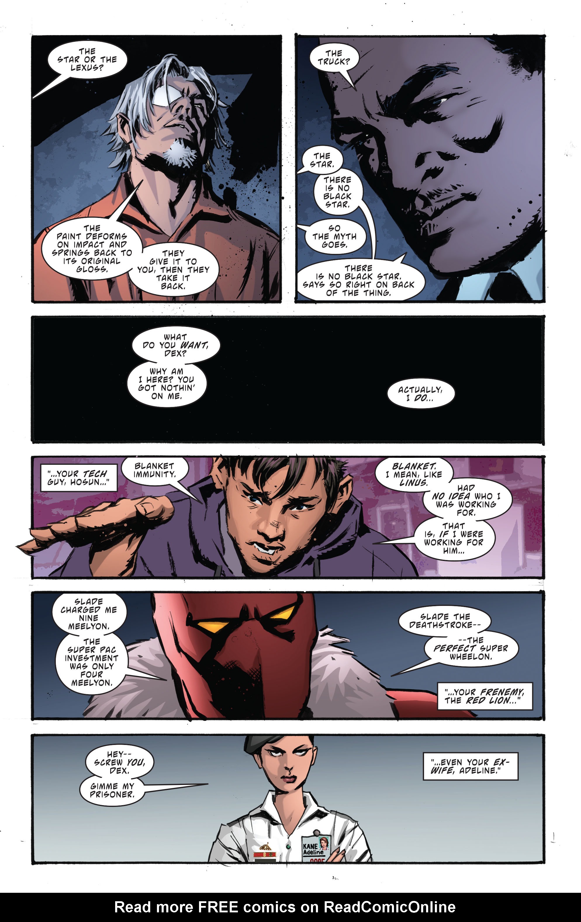 Read online Deathstroke (2016) comic -  Issue #10 - 10