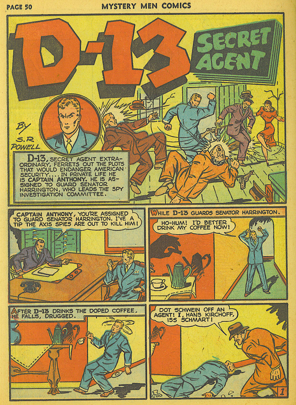 Read online Mystery Men Comics comic -  Issue #23 - 51