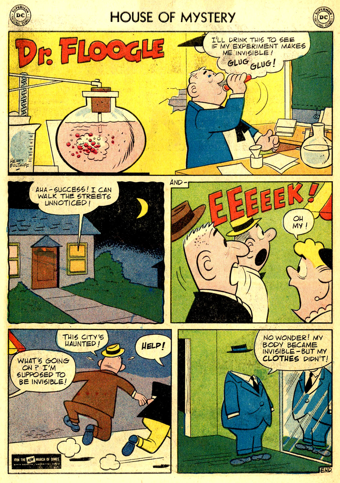 Read online House of Mystery (1951) comic -  Issue #96 - 22