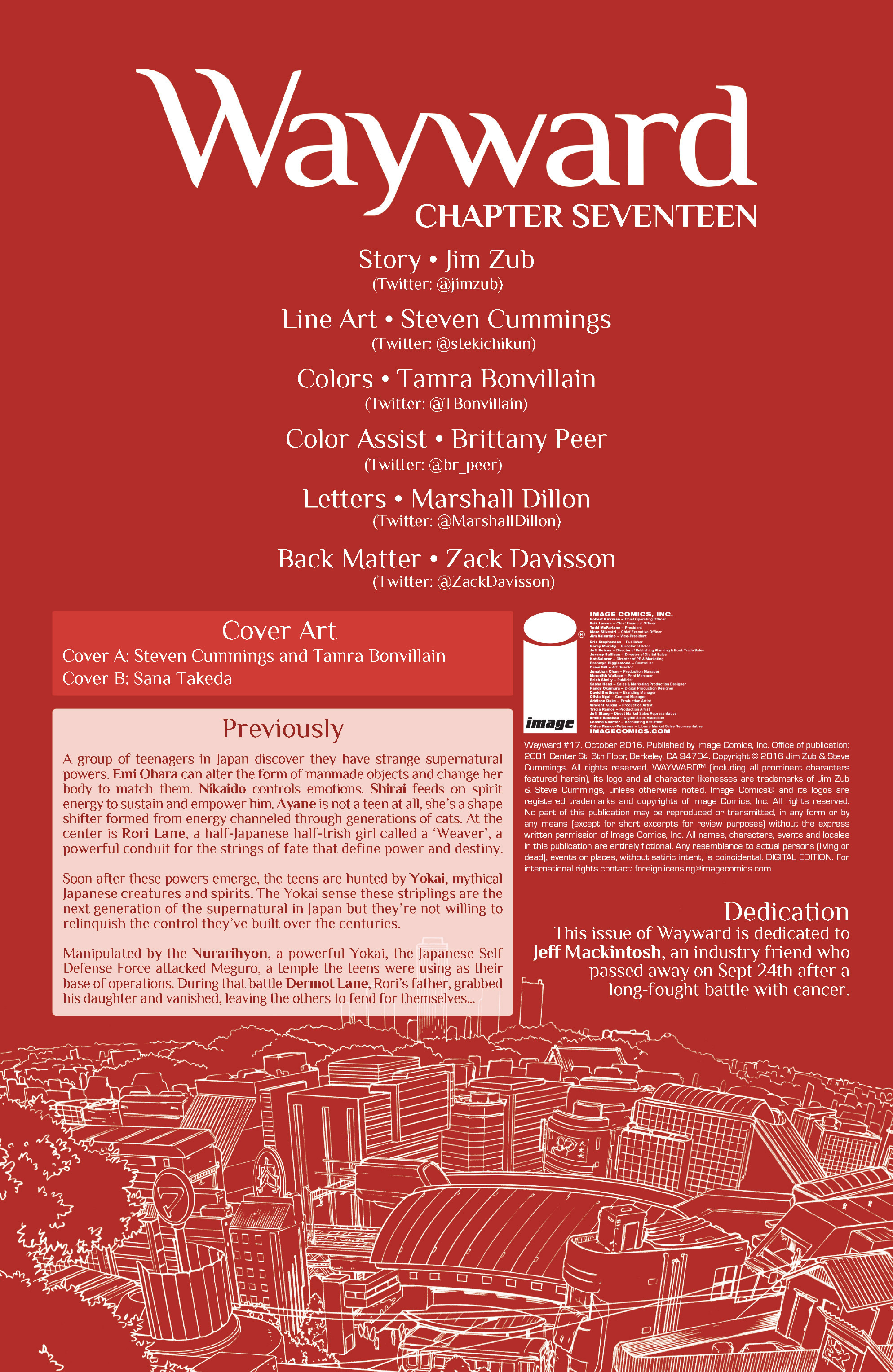 Read online Wayward comic -  Issue #17 - 2