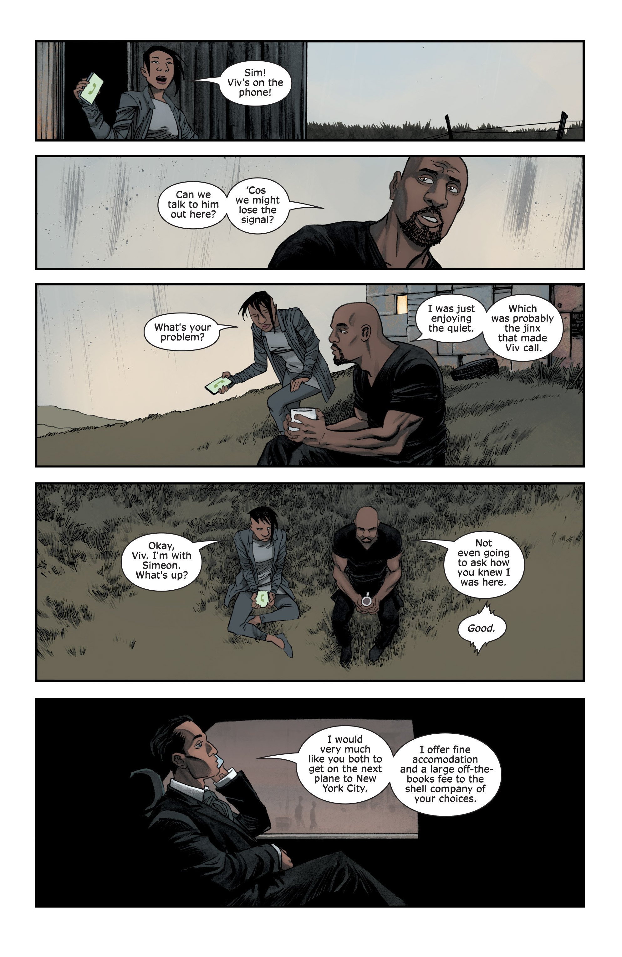 Read online Injection comic -  Issue #7 - 21