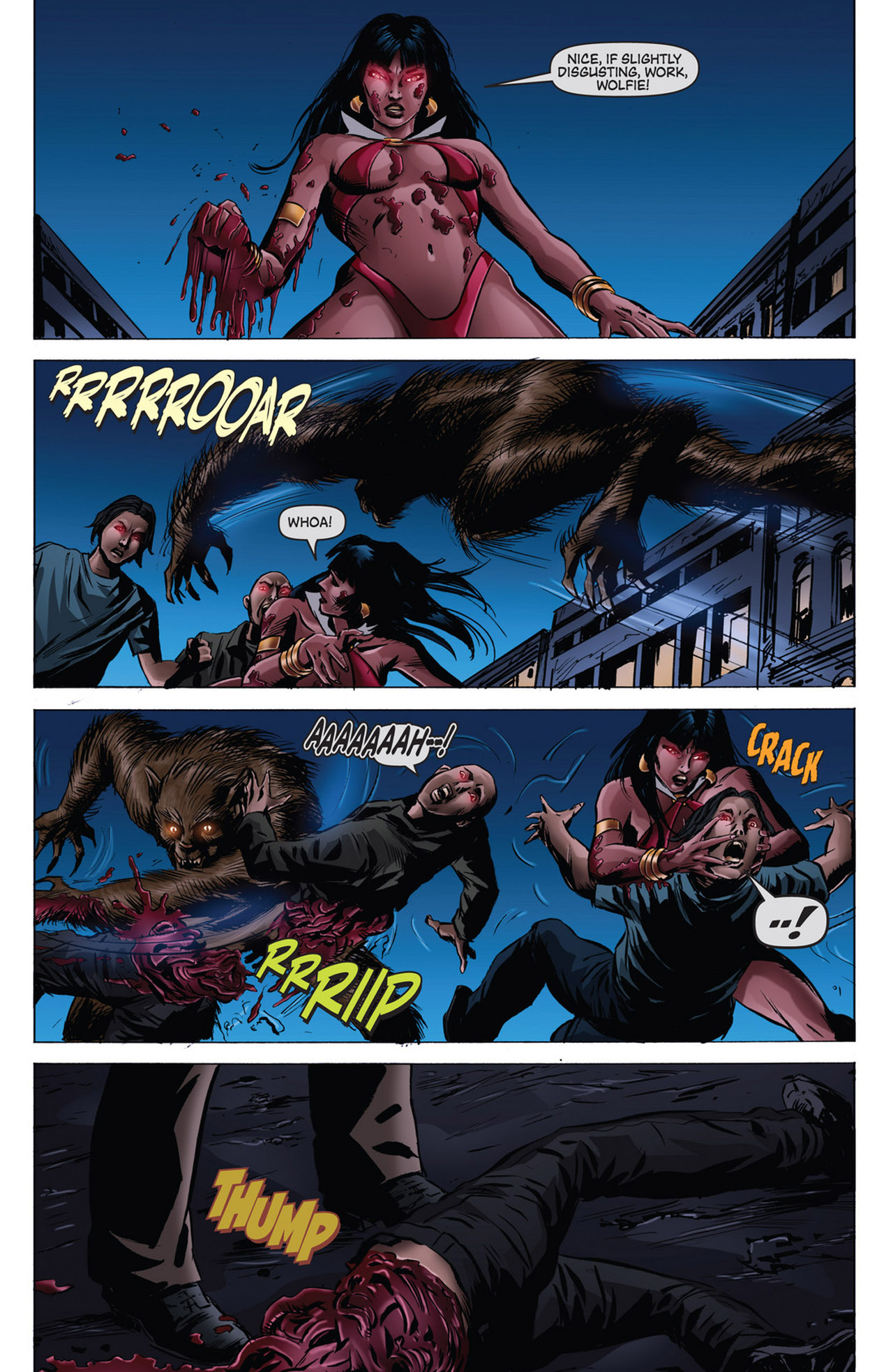 Read online Dark Shadows/Vampirella comic -  Issue #3 - 5