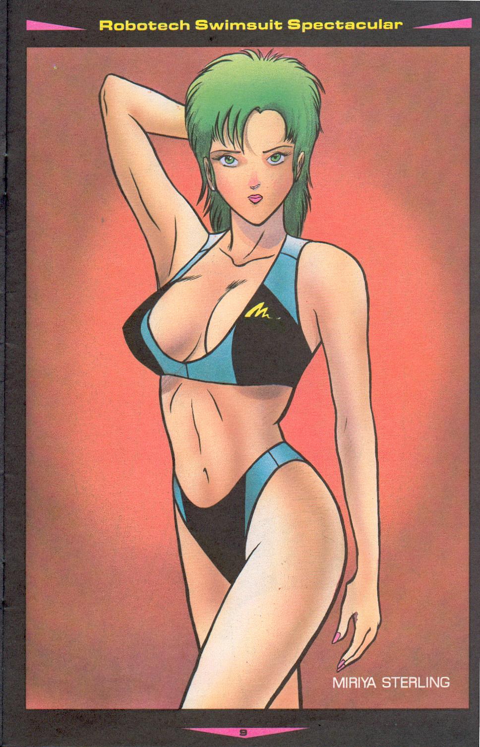 Read online Robotech II: The Sentinels comic -  Issue # _Swimsuit Spectacular 1 - 10