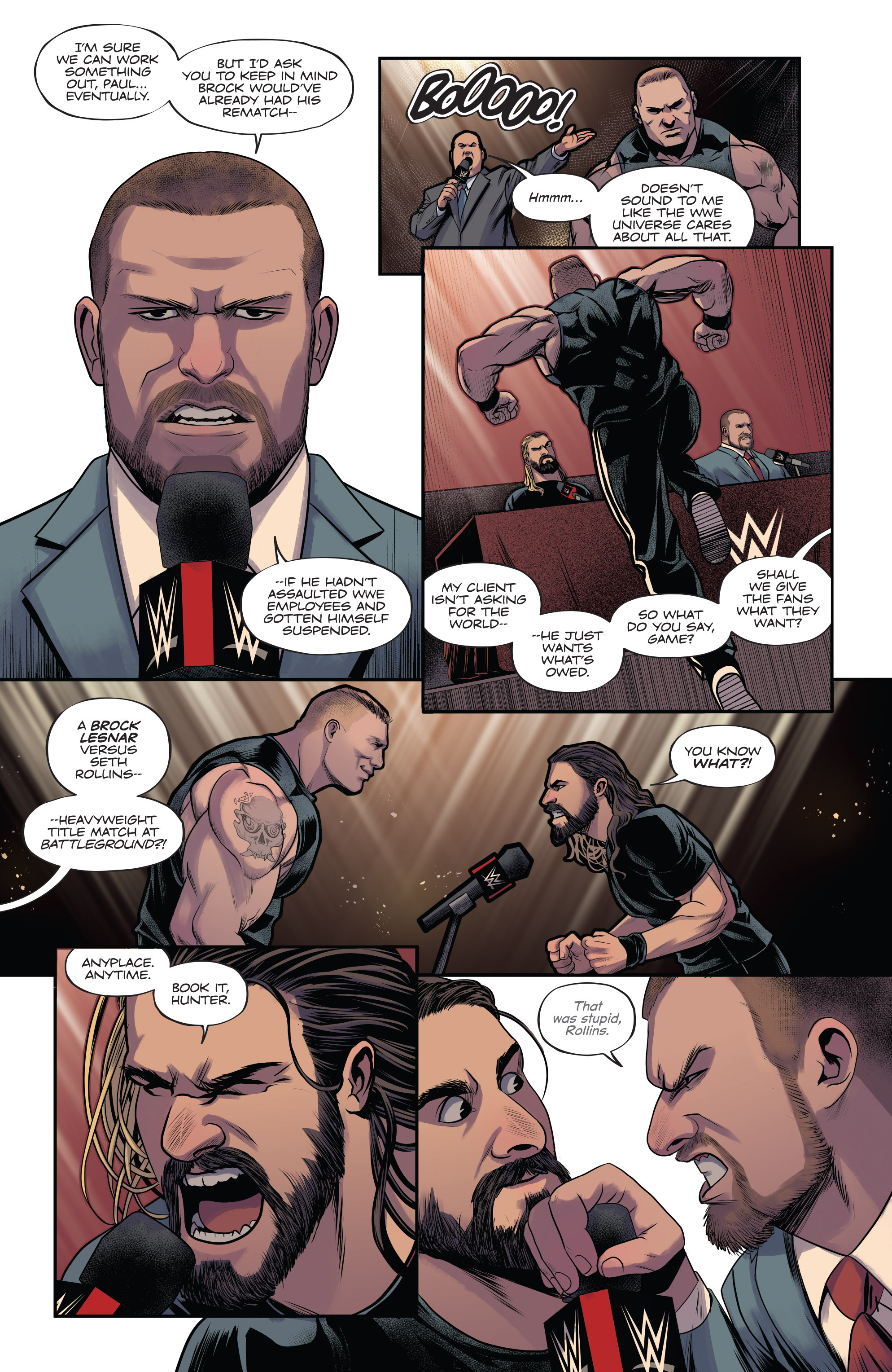 Read online WWE comic -  Issue #2 - 13