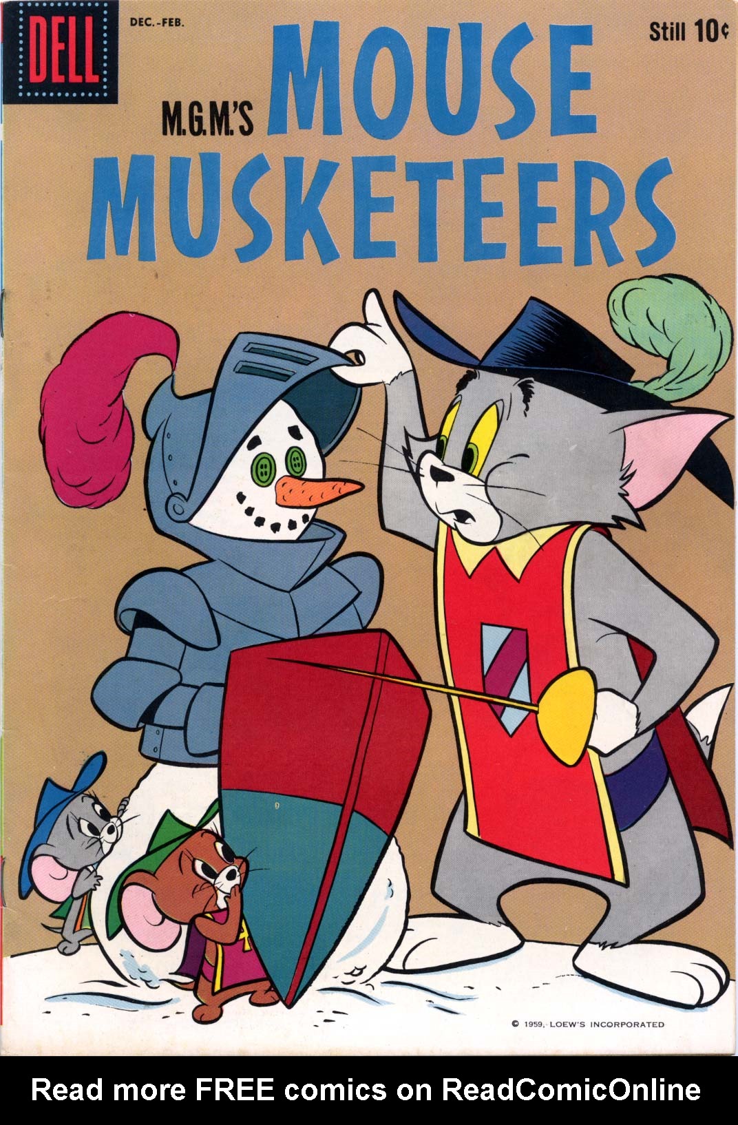 Read online M.G.M's The Mouse Musketeers comic -  Issue #20 - 1