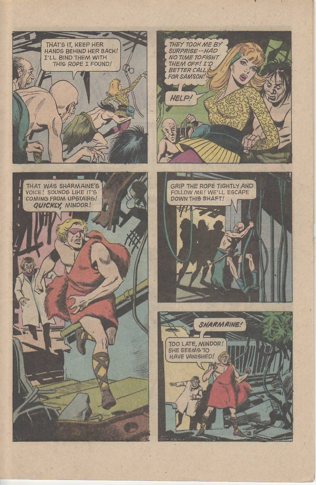 Read online Mighty Samson (1964) comic -  Issue #23 - 5