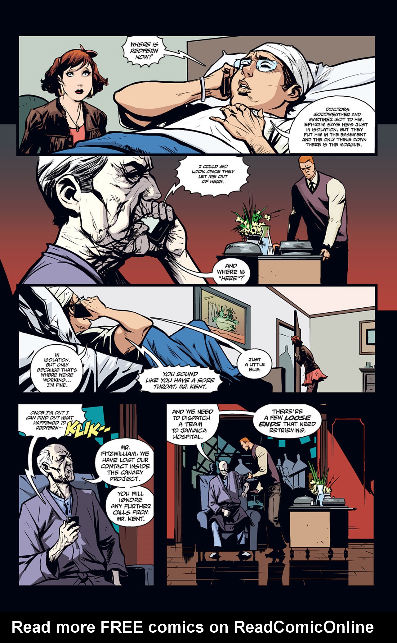 Read online The Strain comic -  Issue #6 - 10