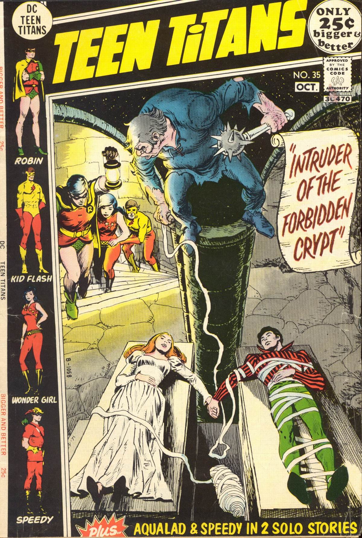 Read online Teen Titans (1966) comic -  Issue #35 - 1