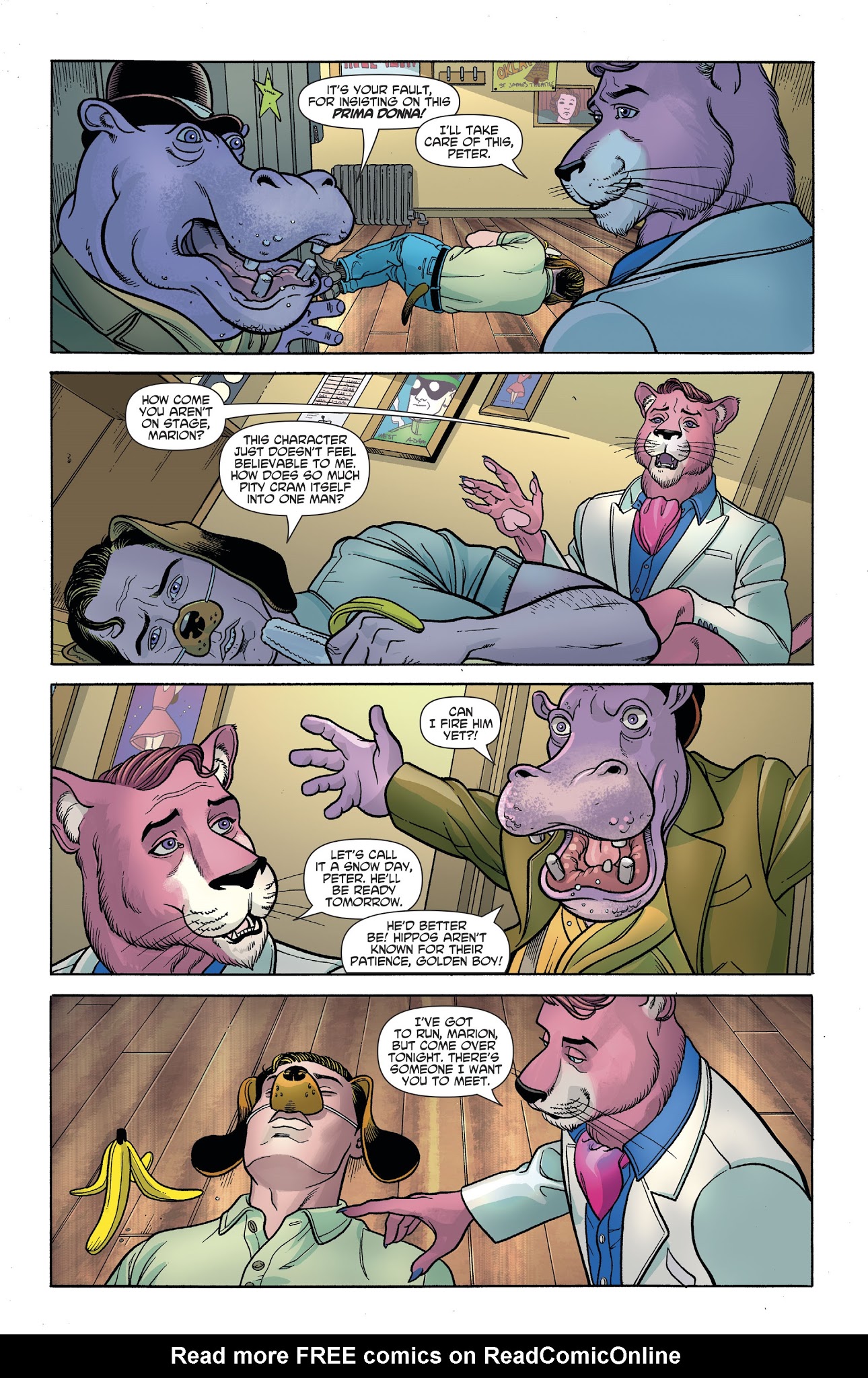 Read online Exit Stage Left: The Snagglepuss Chronicles comic -  Issue #2 - 8