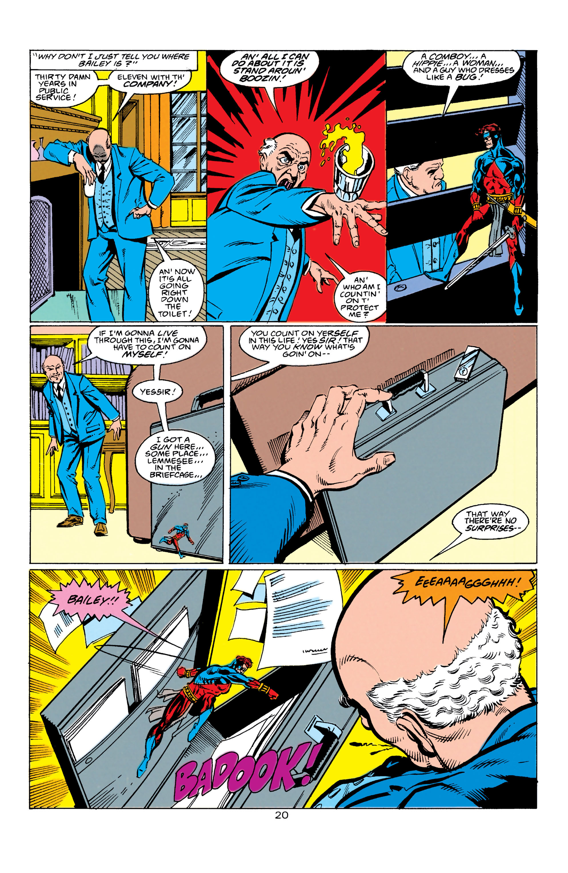 Read online Power of the Atom comic -  Issue #17 - 21