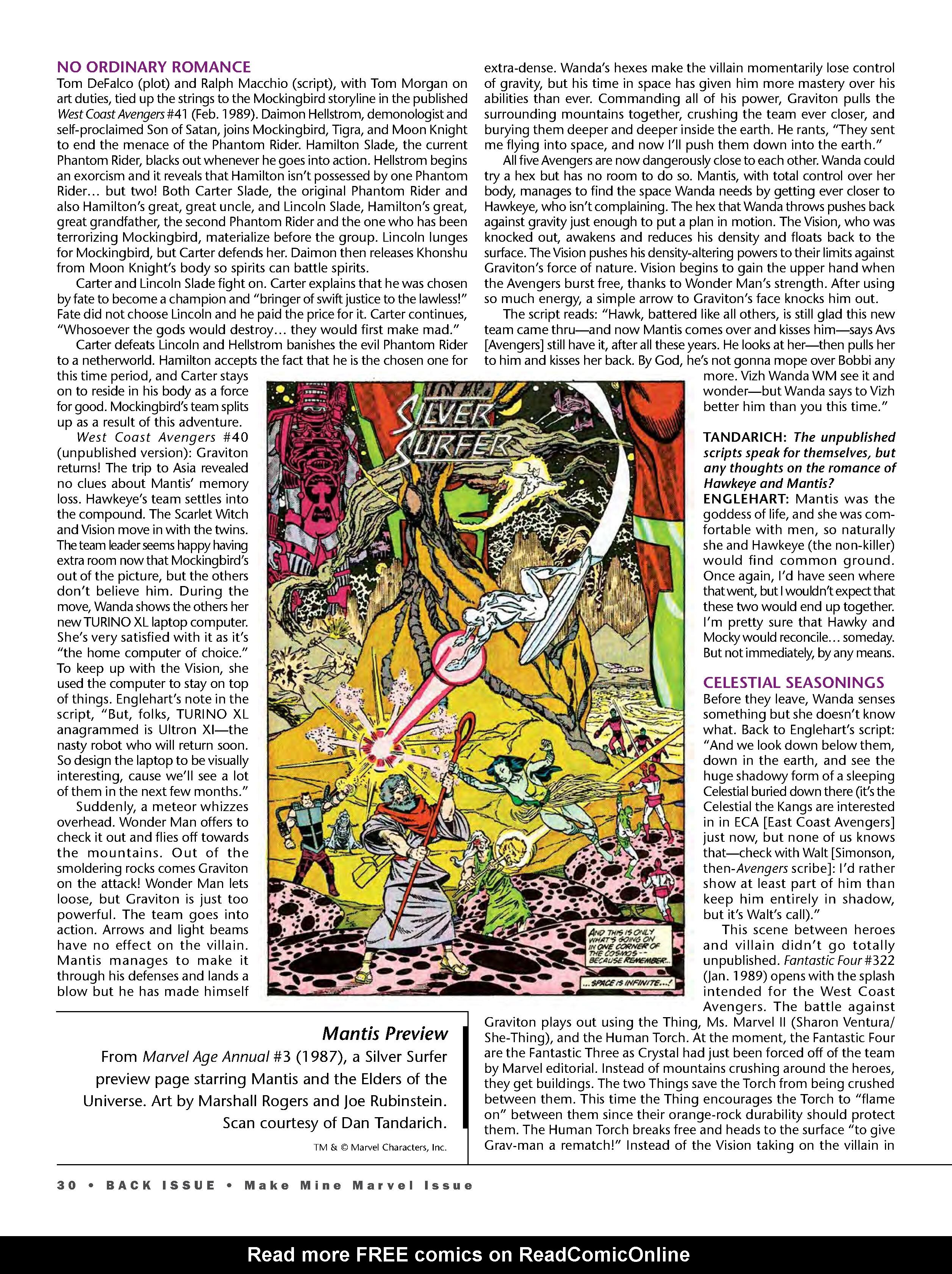 Read online Back Issue comic -  Issue #110 - 32