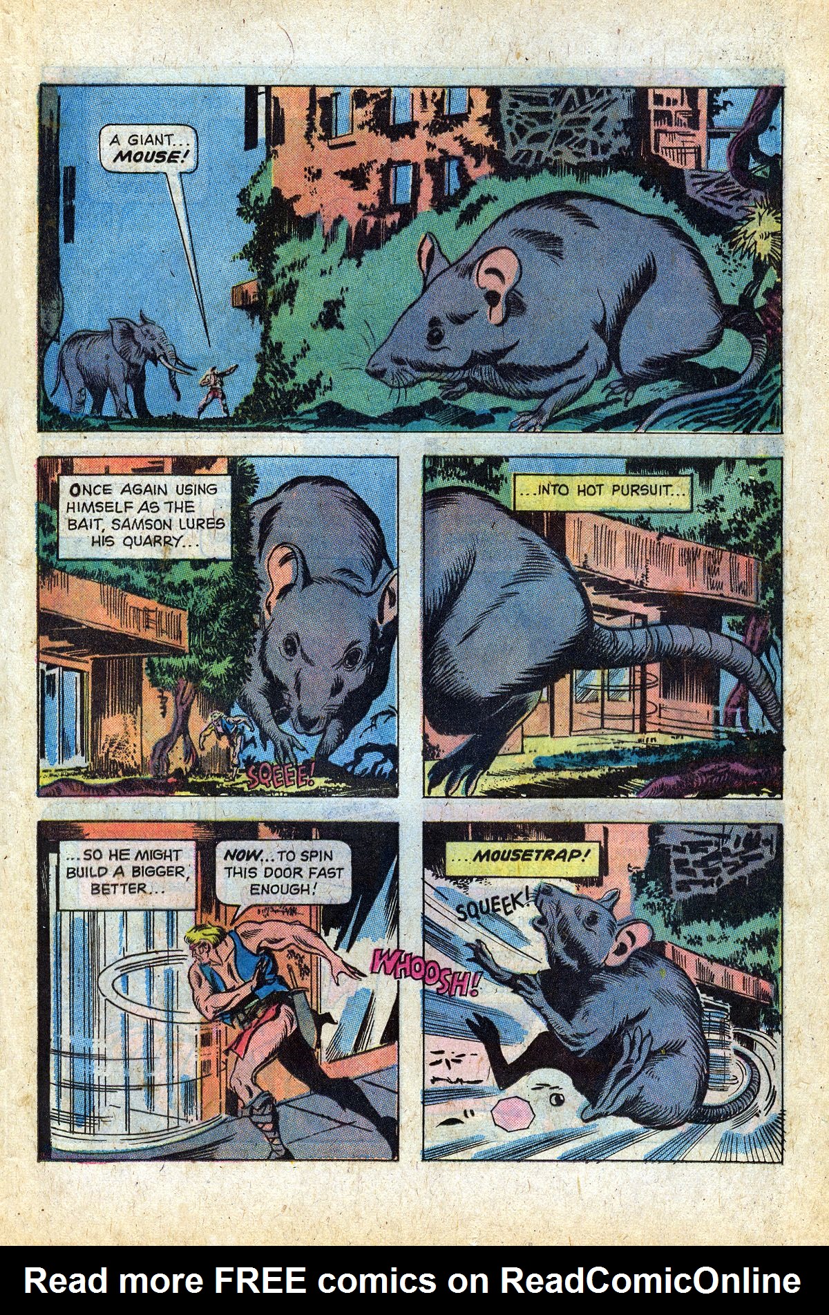 Read online Mighty Samson (1964) comic -  Issue #27 - 25