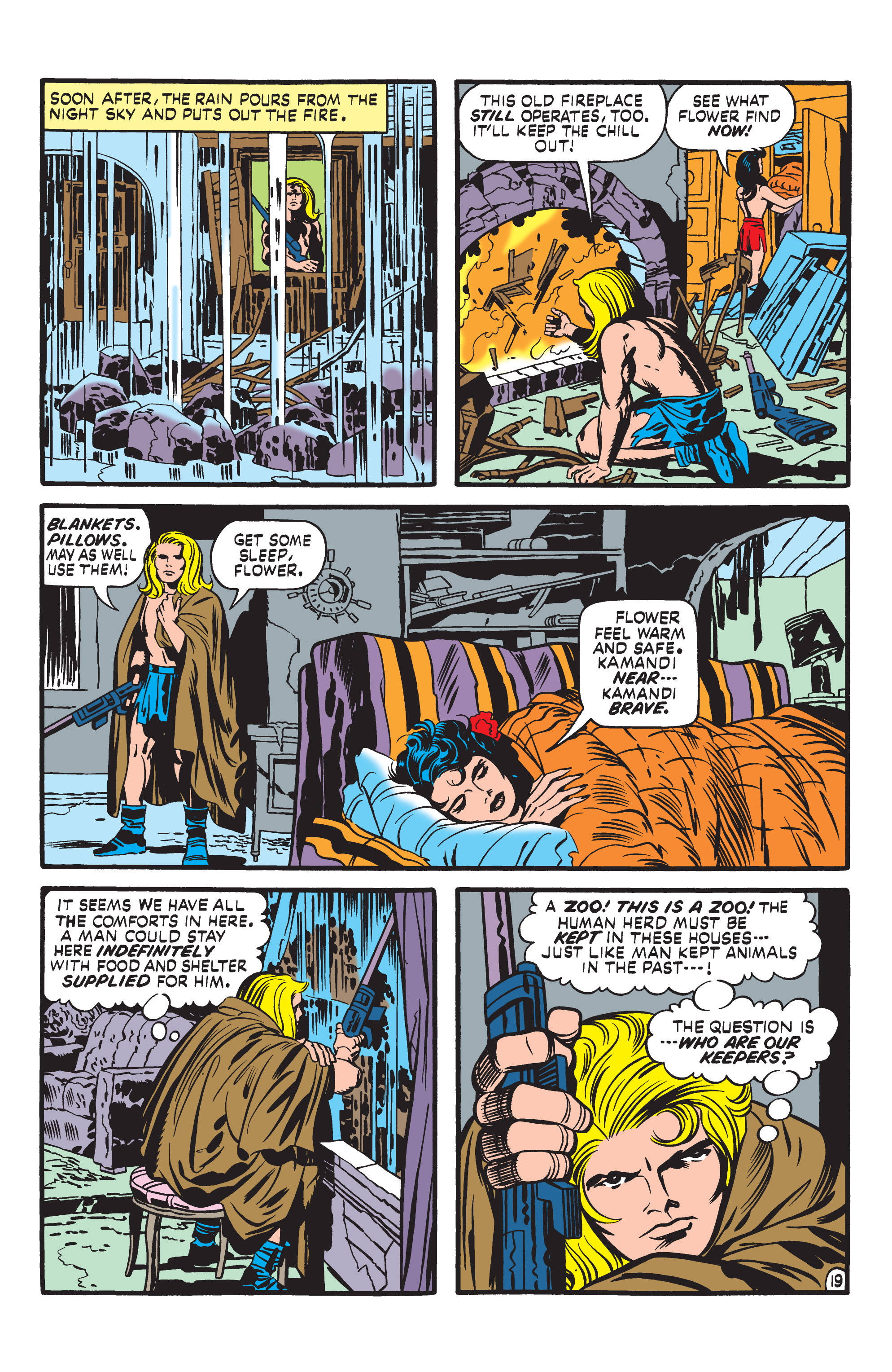 Read online Kamandi, The Last Boy On Earth comic -  Issue #6 - 19