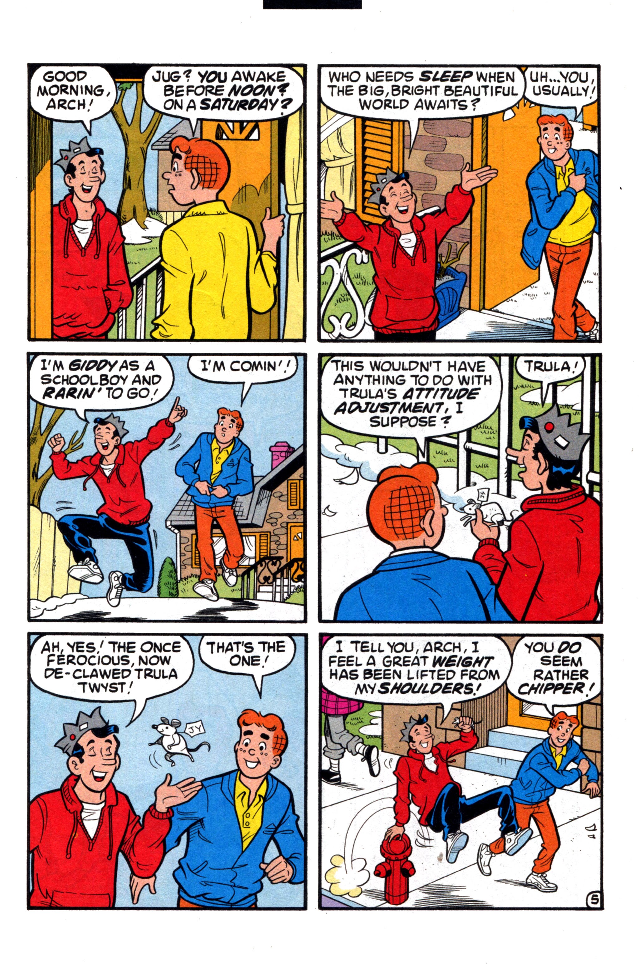 Read online Archie's Pal Jughead Comics comic -  Issue #114 - 7