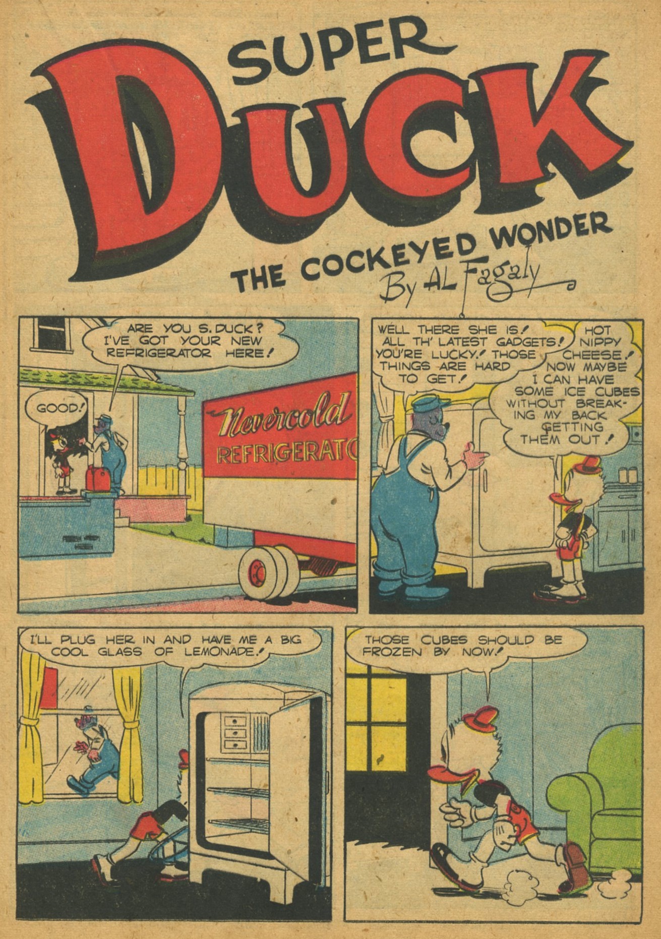 Read online Super Duck Comics comic -  Issue #13 - 19