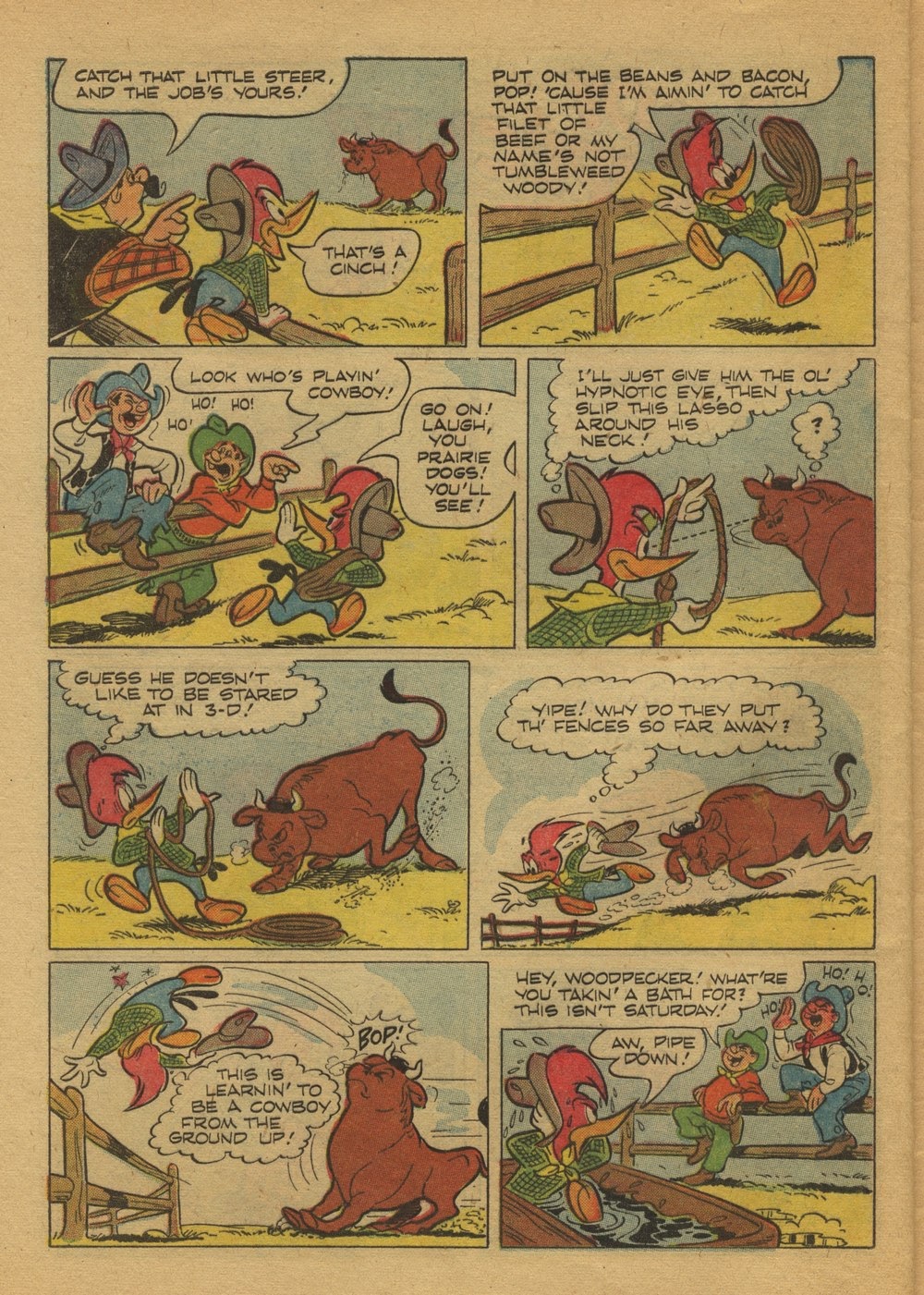 Read online Walter Lantz Woody Woodpecker (1952) comic -  Issue #23 - 28