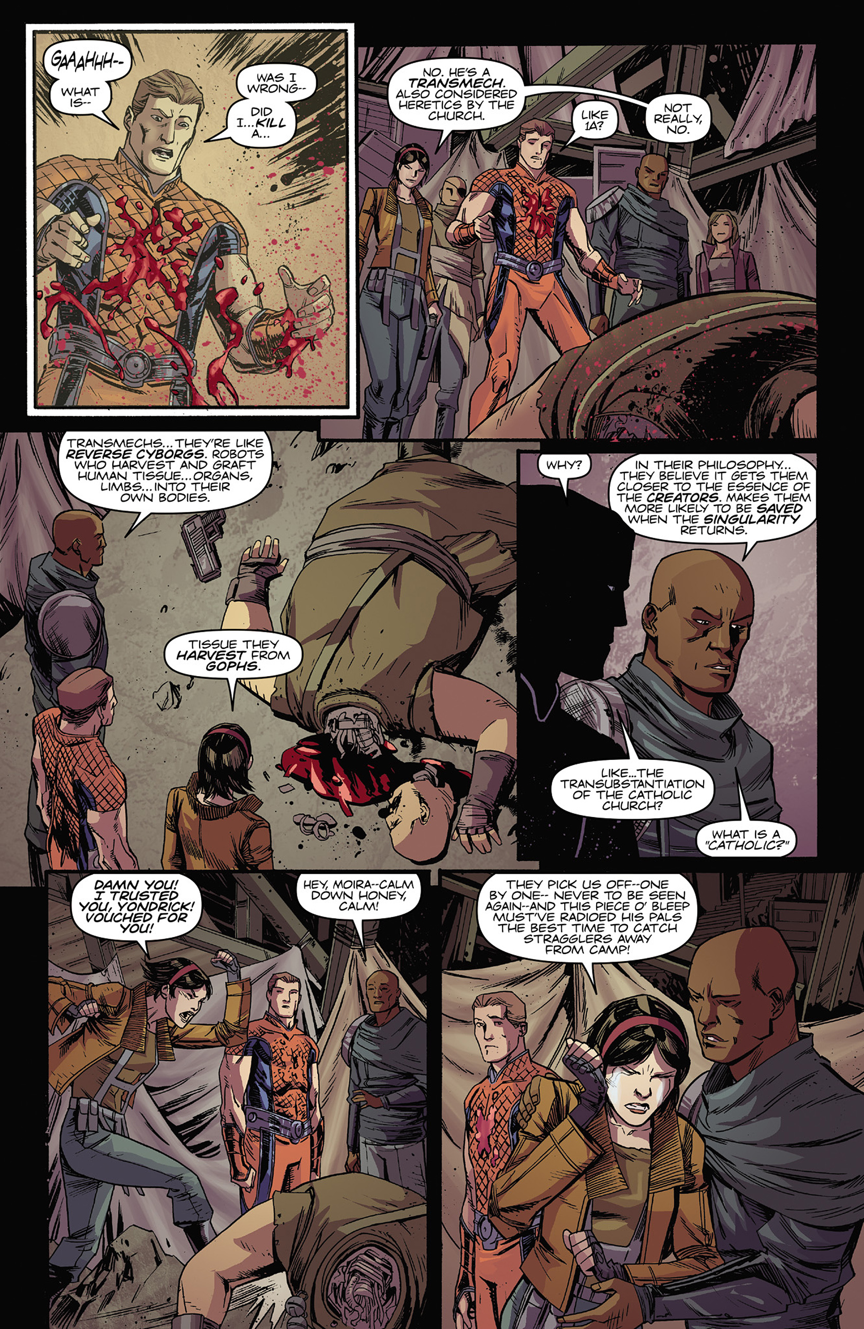 Read online Magnus Robot Fighter (2014) comic -  Issue #5 - 13