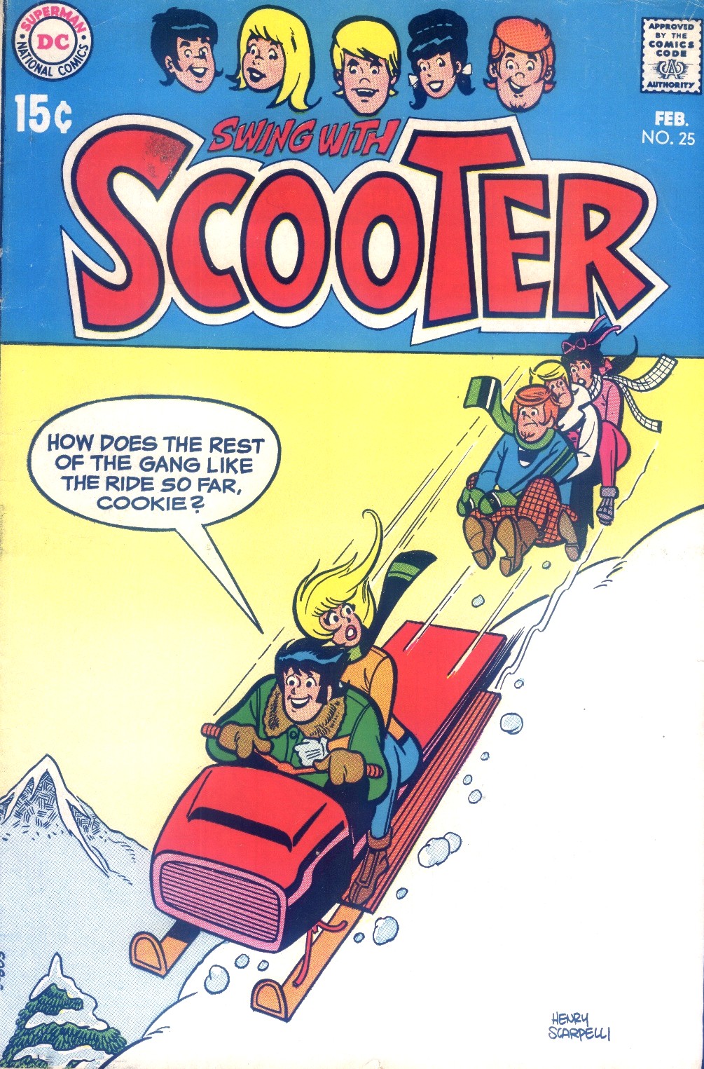 Read online Swing With Scooter comic -  Issue #25 - 1