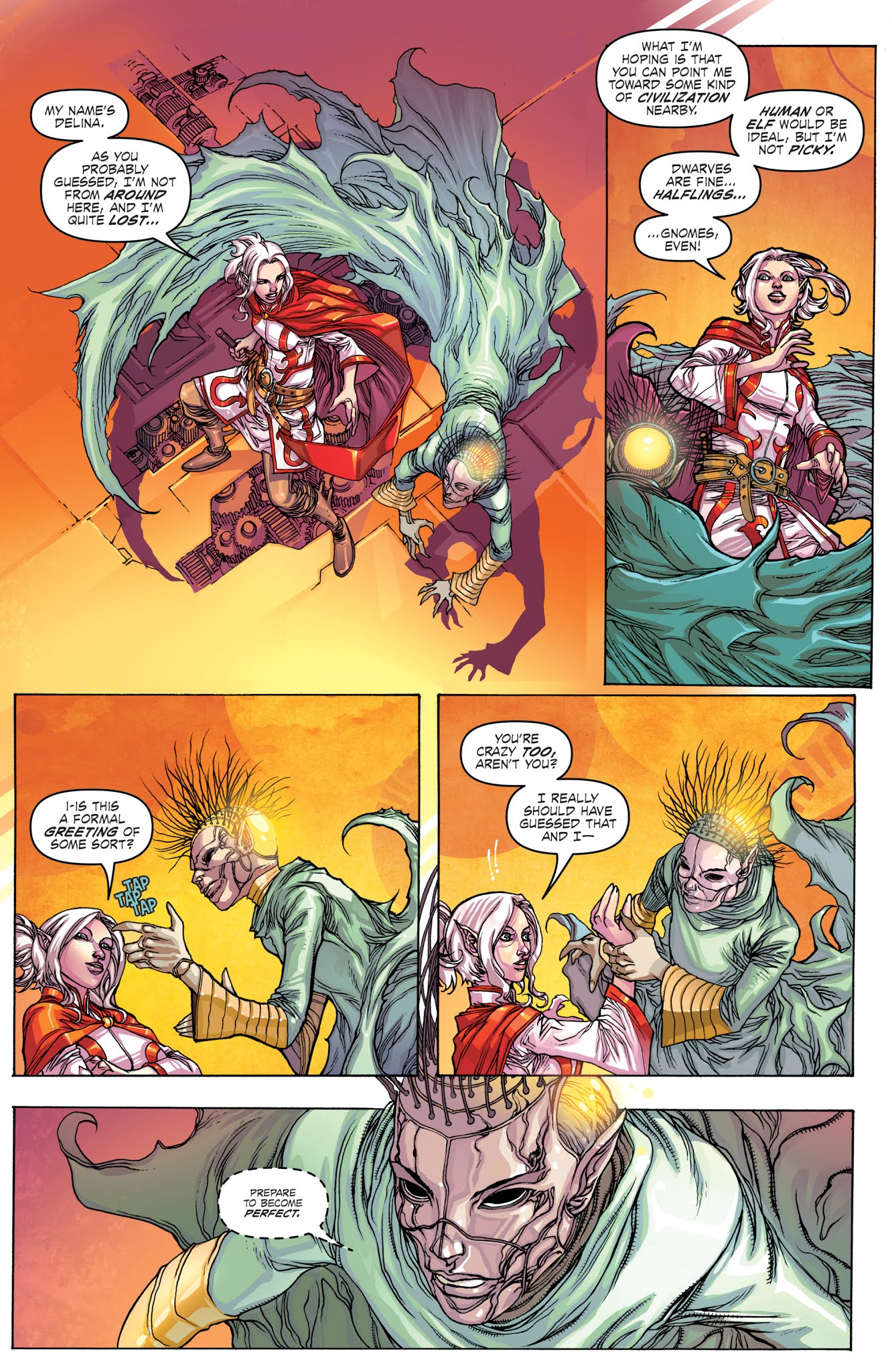 Read online Dungeons & Dragons: Evil At Baldur's Gate comic -  Issue #3 - 11