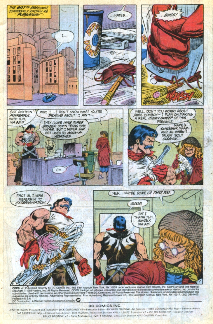 Read online COPS comic -  Issue #4 - 3